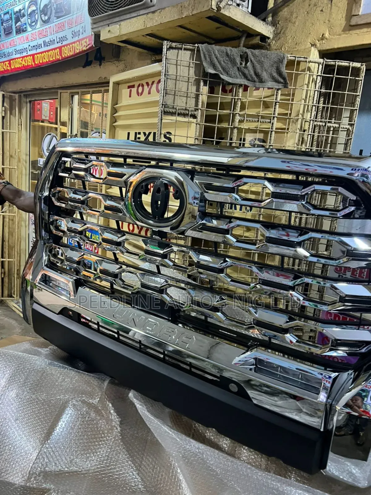 Complete Front Bumper Toyota Tundra 2024 Model