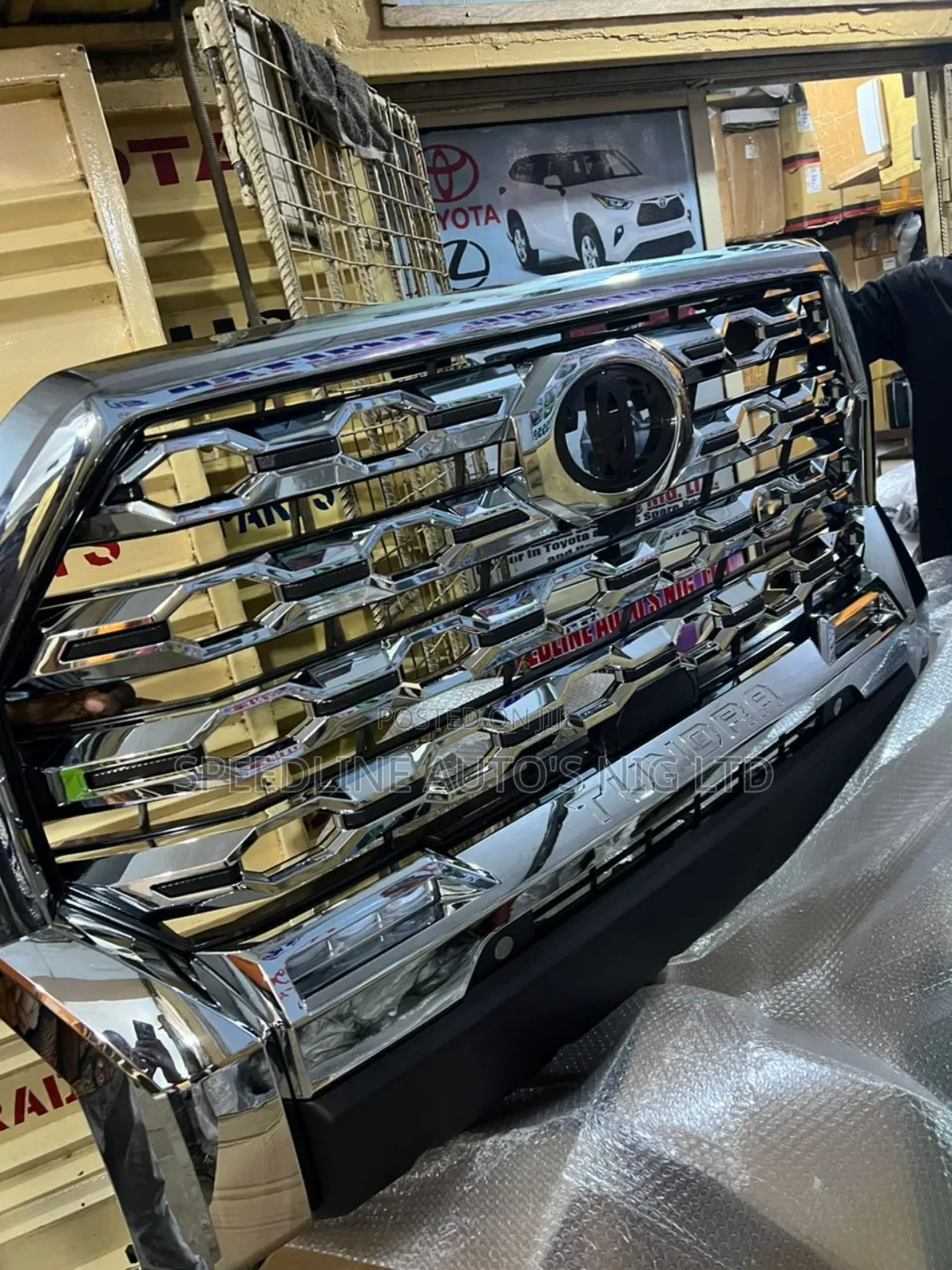 Complete Front Bumper Toyota Tundra 2024 Model