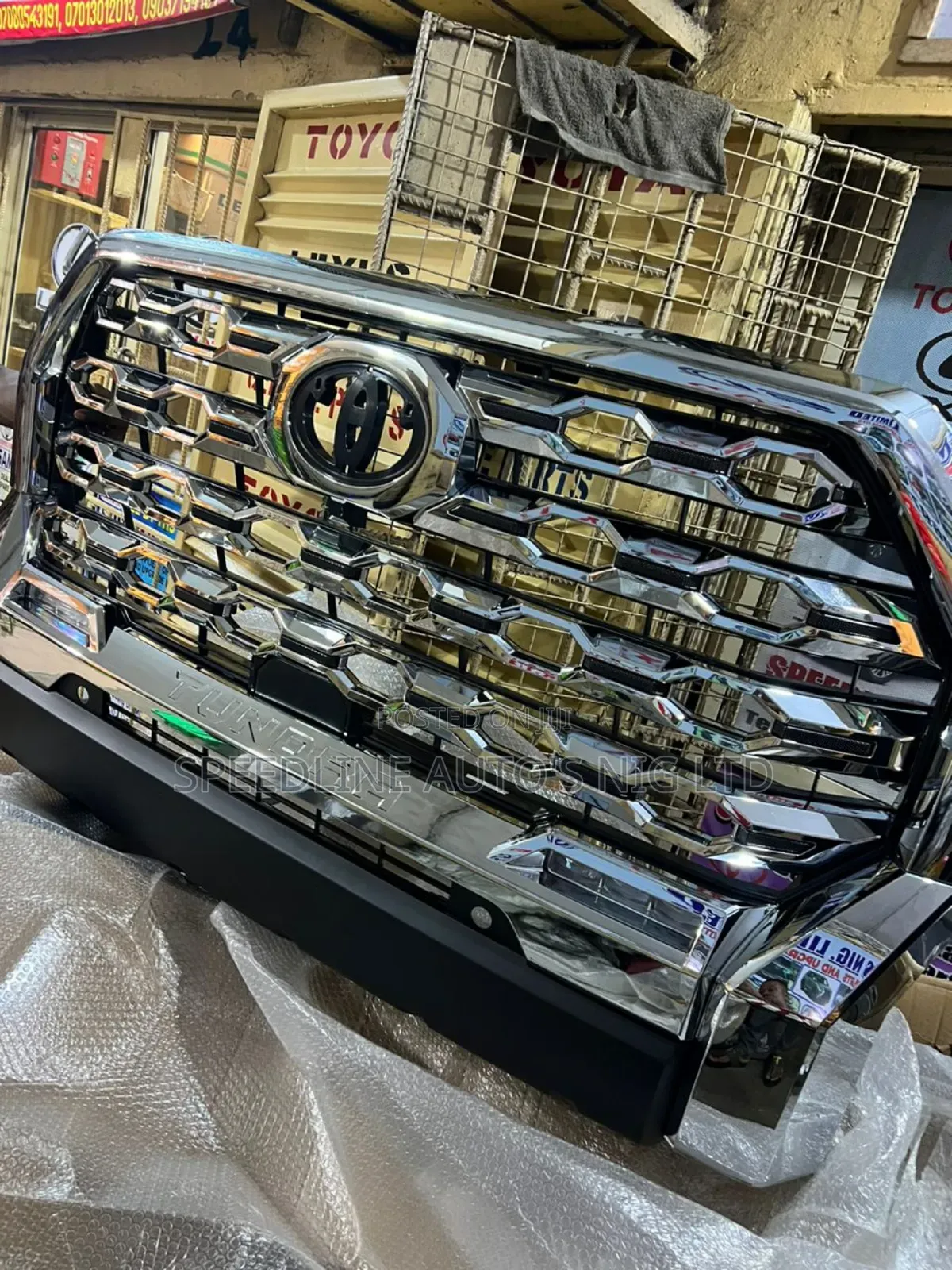 Complete Front Bumper Toyota Tundra 2024 Model