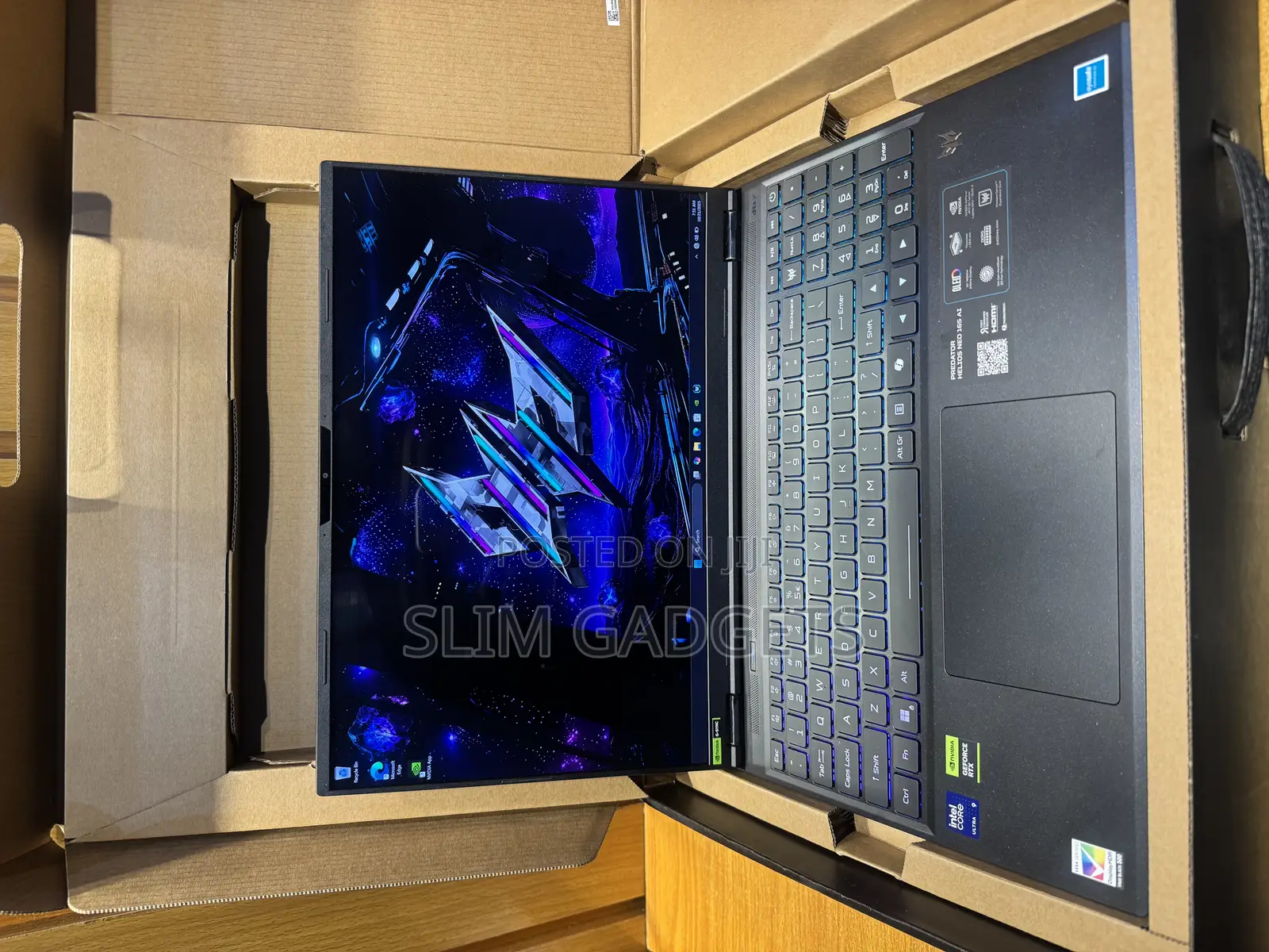 Laptop Acer Predator Helios Neo 16 32GB Intel Core Ultra 9 SSD 1T