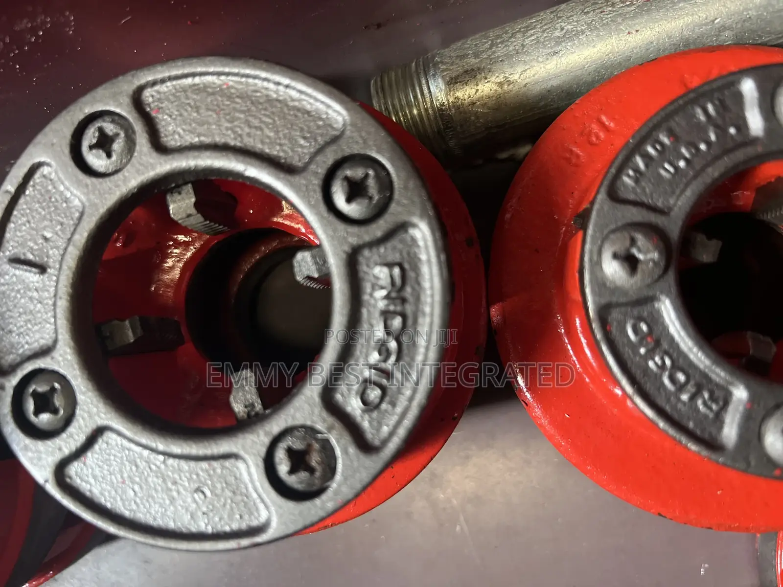 Ridgid Manual Ratchet Pipe Threader Set