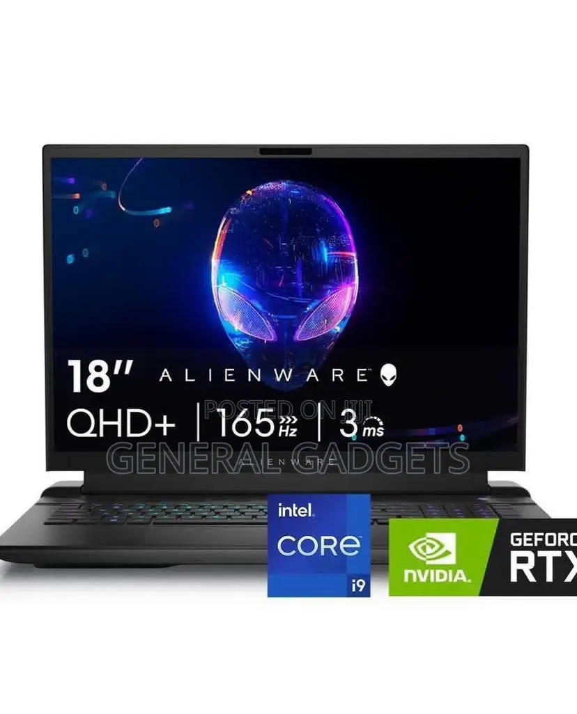 New Laptop Alienware M17x R2 32GB Intel Core I9 SSD 1T