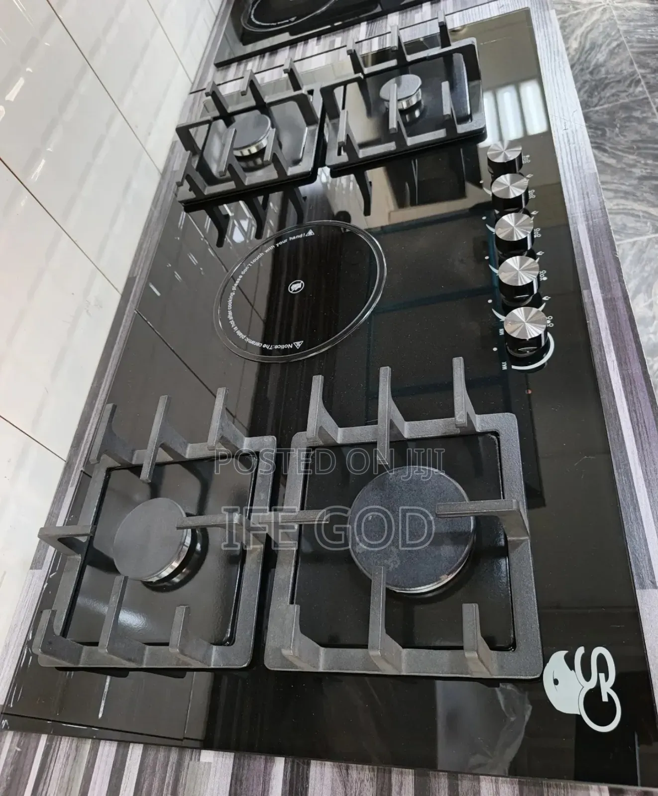 Original Gs 5 Burners Turkey Built-in Gas Electric Cooker Hob