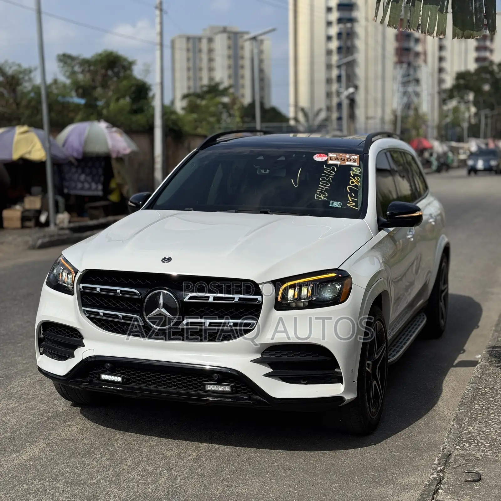 Mercedes-Benz GLS-Class GLS 580 4MATIC 2020 White