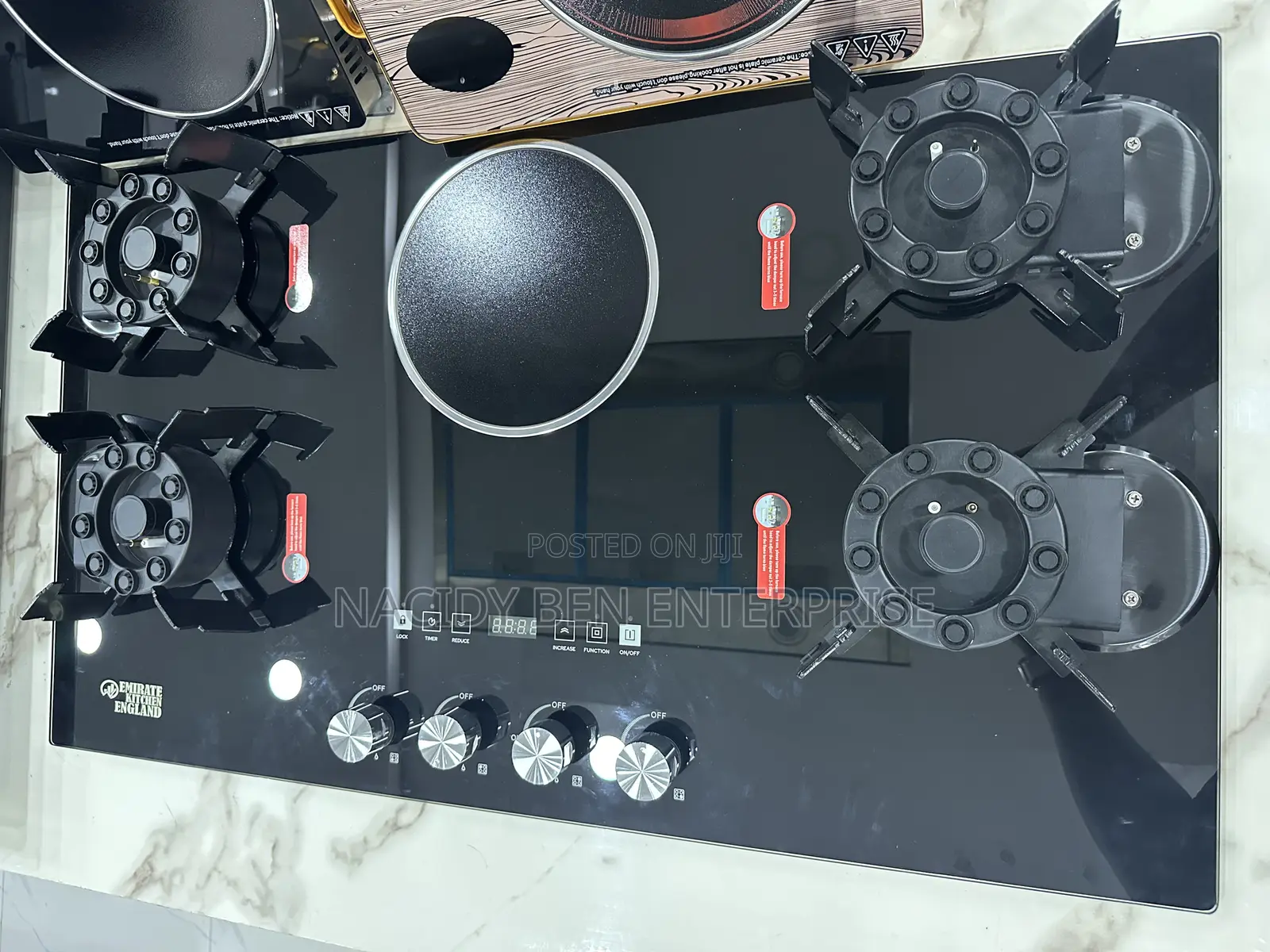 Flip Up Kitchen Burner