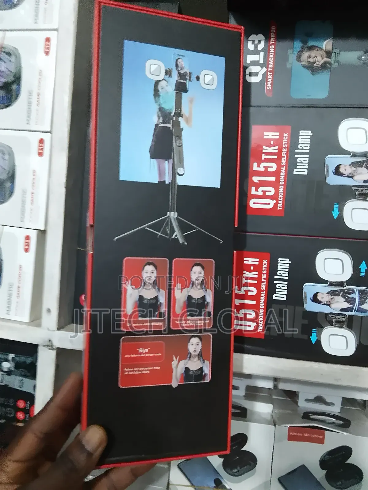 Q515tk-H Tracking Gimbal Selfie Stick