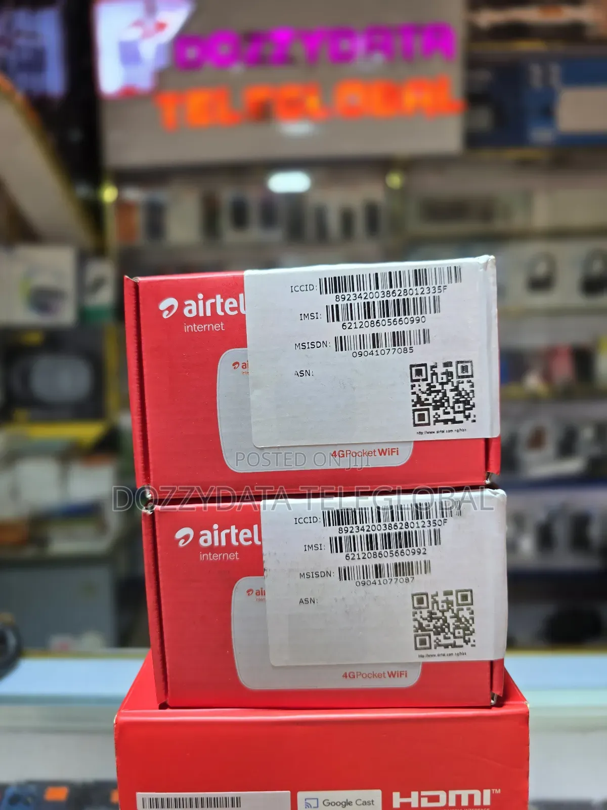 Airtel 4g Lte Mifi Wifi Internet Hotspot Router Vida M4 + 30gb Data