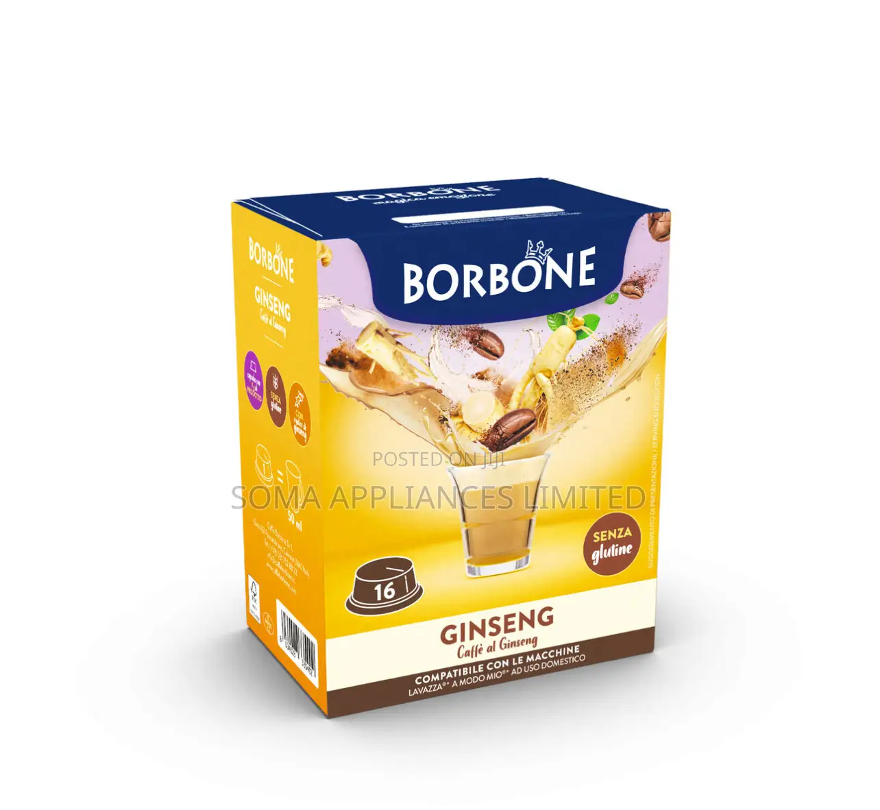 Caffe Borbone Ginseng Flavor - Lavazza a Modo Mio