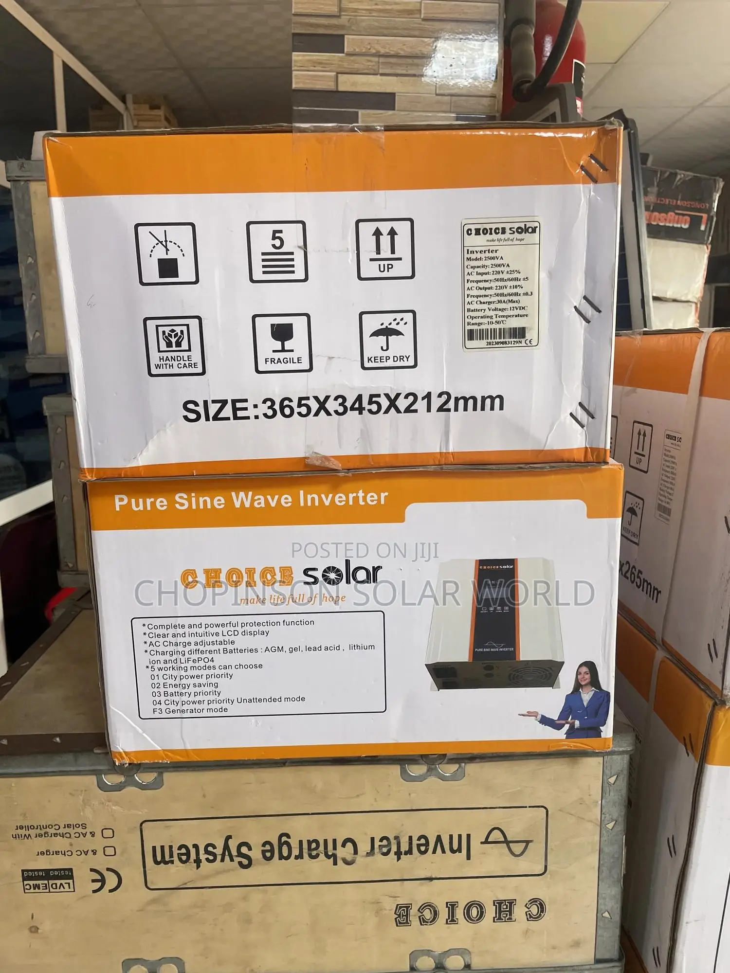 Solar Energy Choice Solar Inverter 2.5kva/24votts
