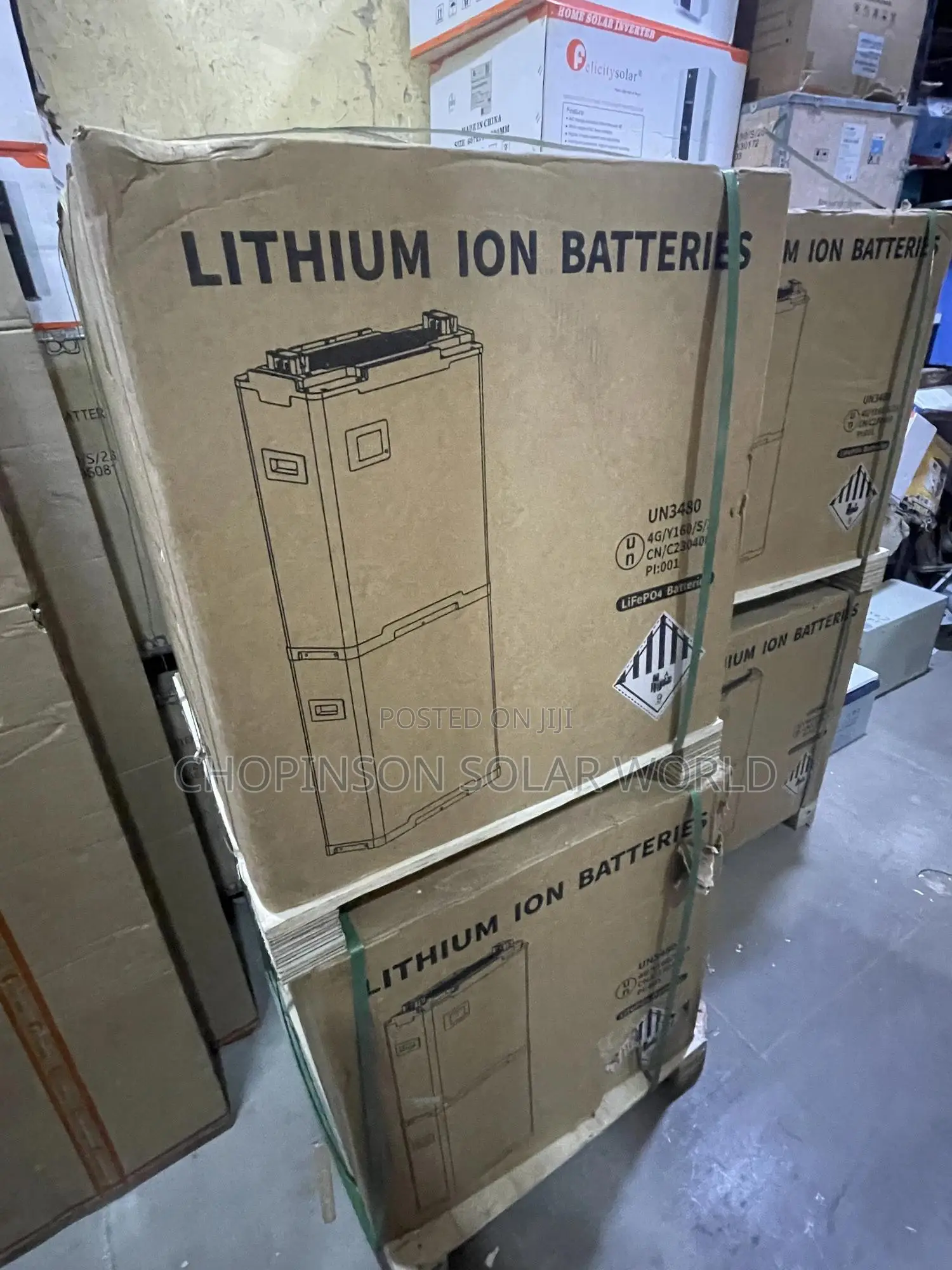 Solar Energy Blue Carbon Lithium Ion Batteries 15kwh/51.2votts