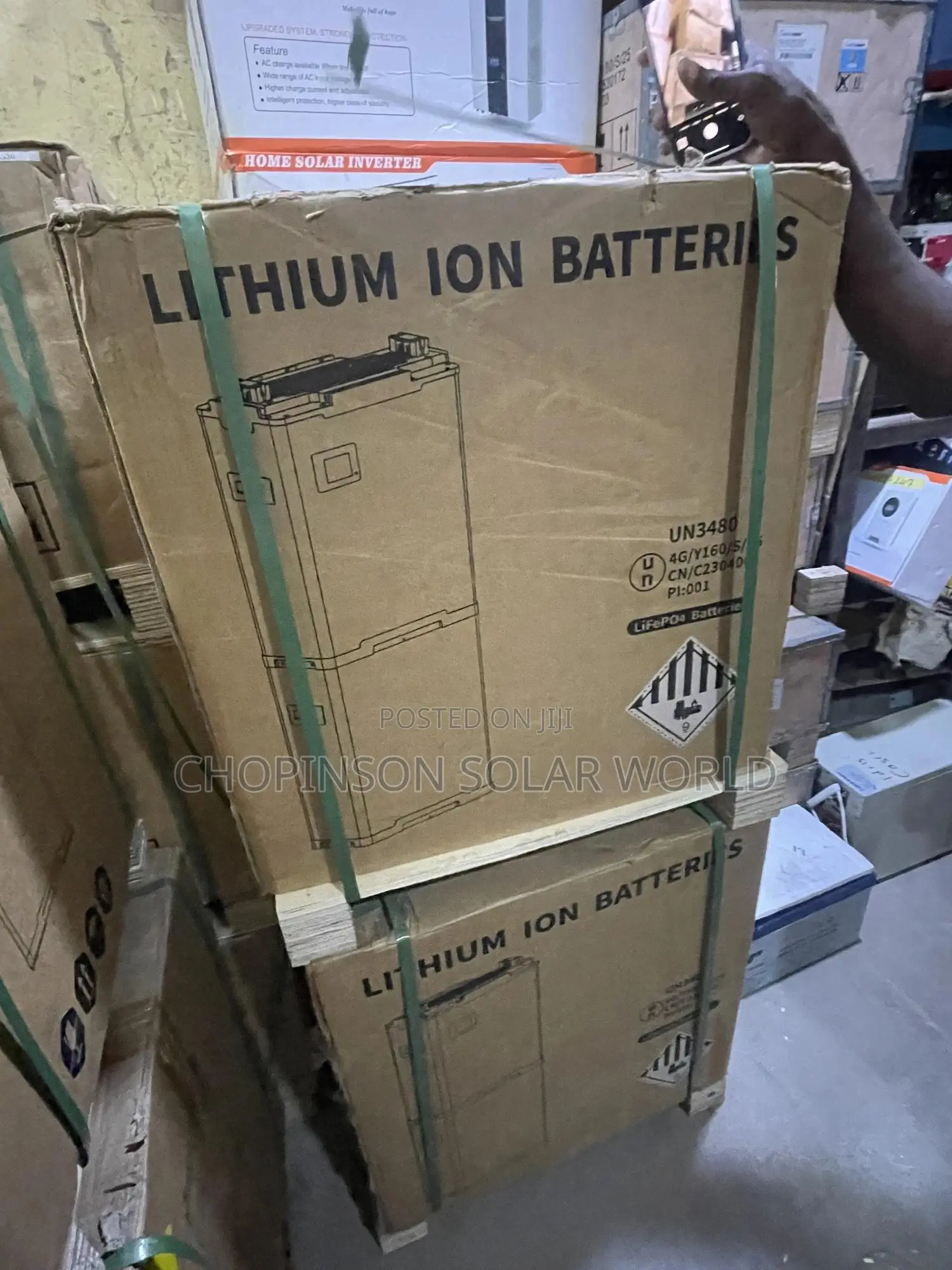 Solar Energy Blue Carbon Lithium Ion Batteries 15kwh/51.2votts