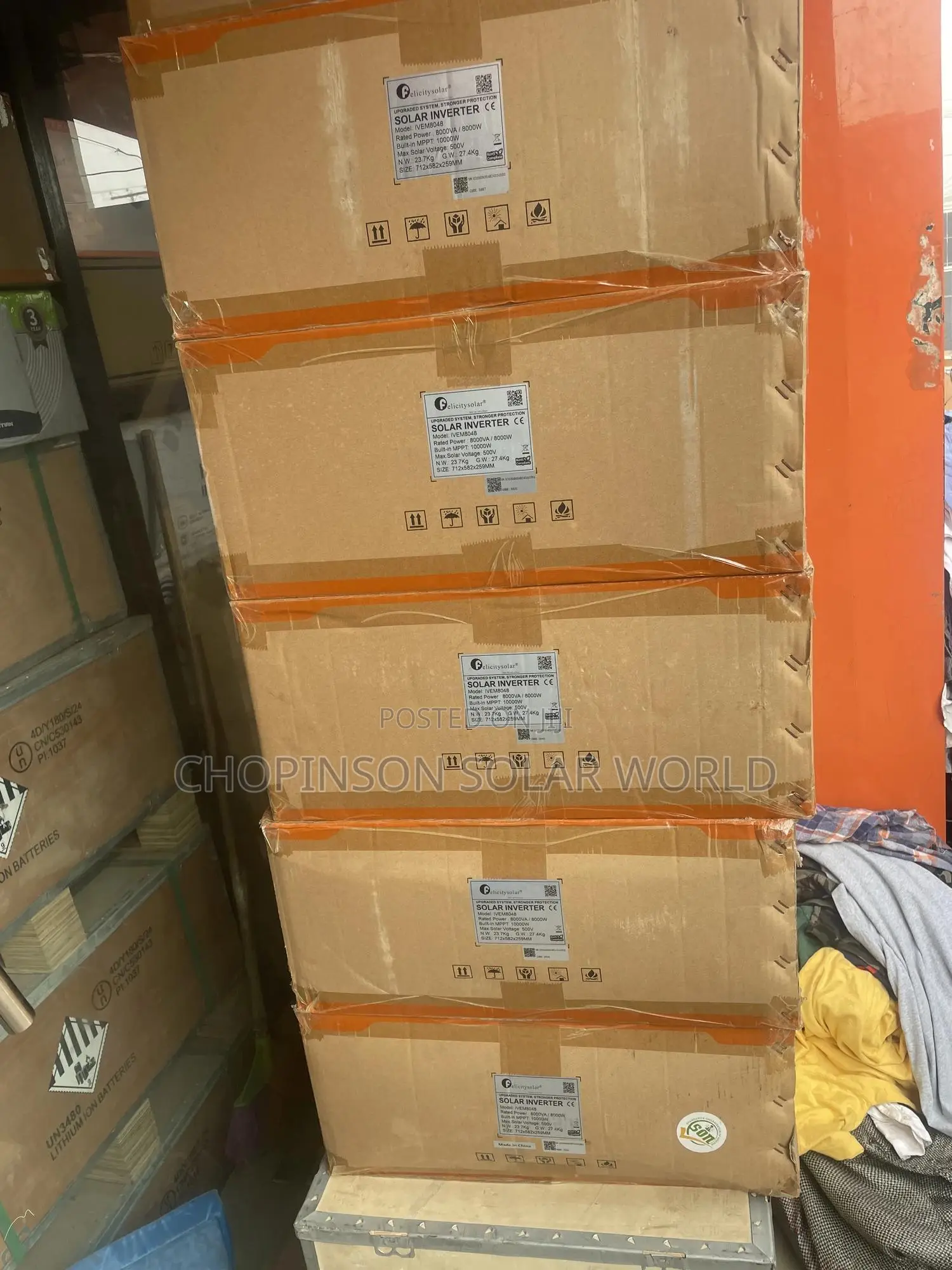 Solar Energy MPPT Inverter 8kva/48votts