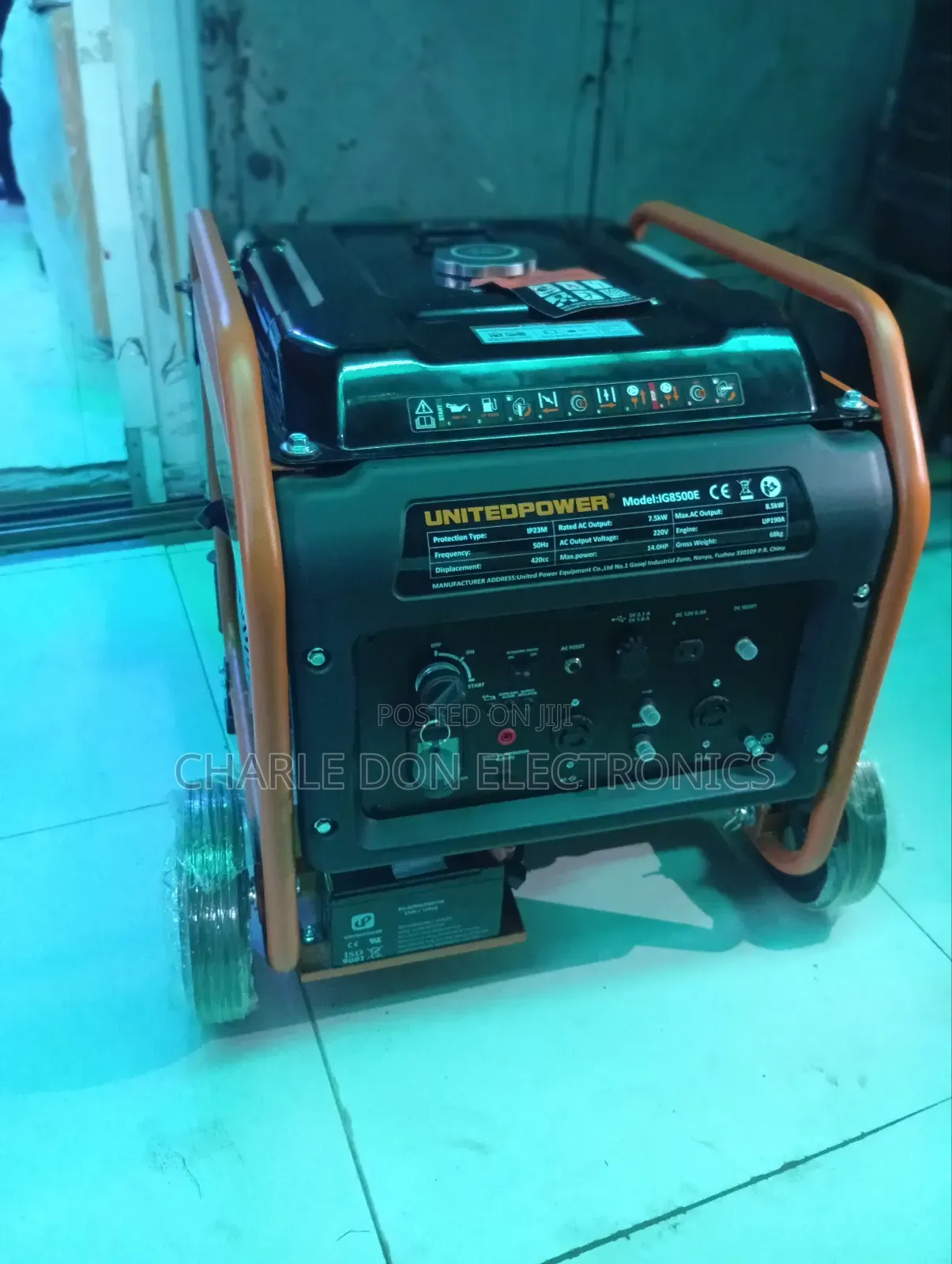 Original 7500 United Power Generator