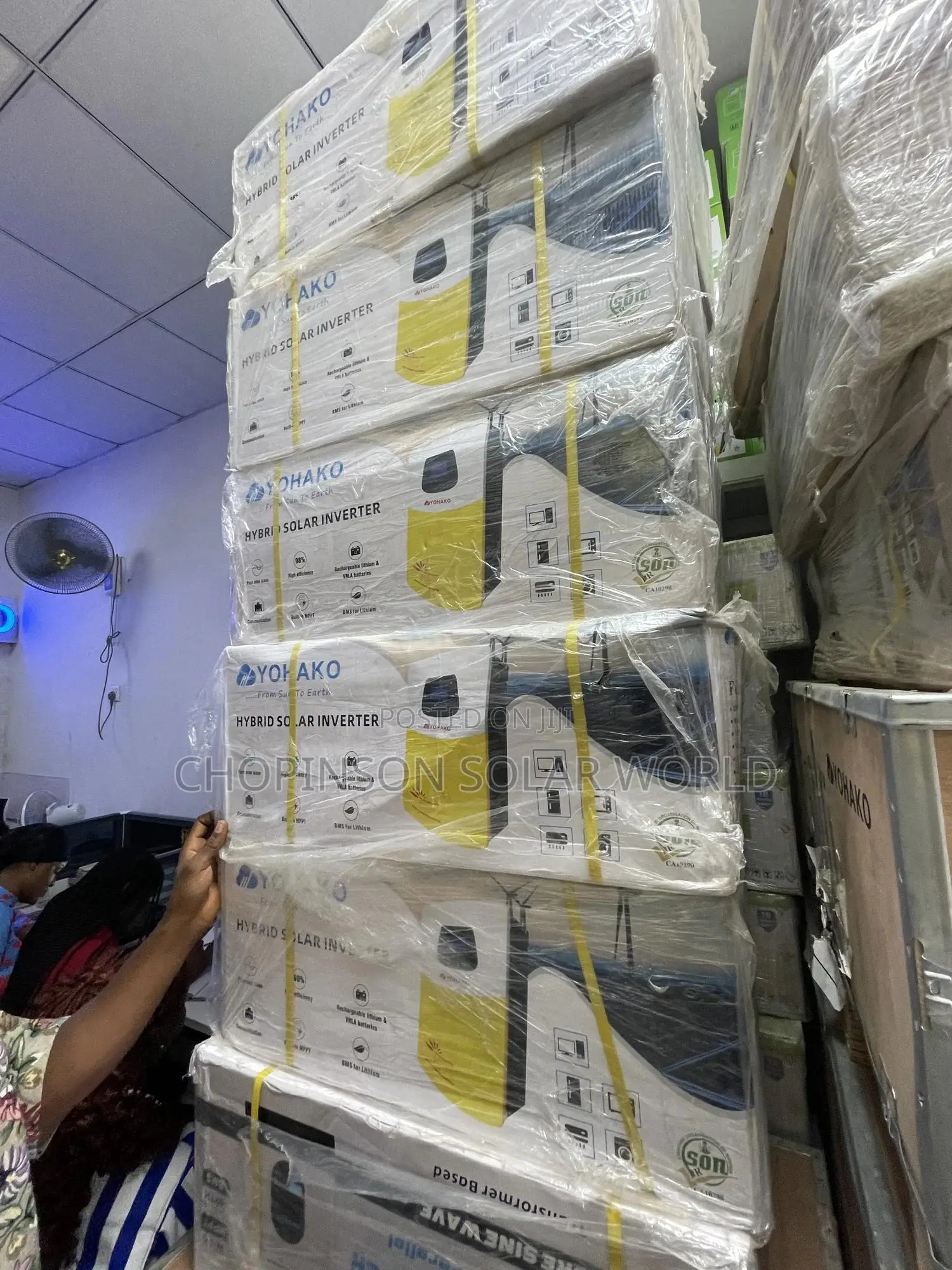Solar Energy Yohako Hybrid Inverter 5.5kva/48votts
