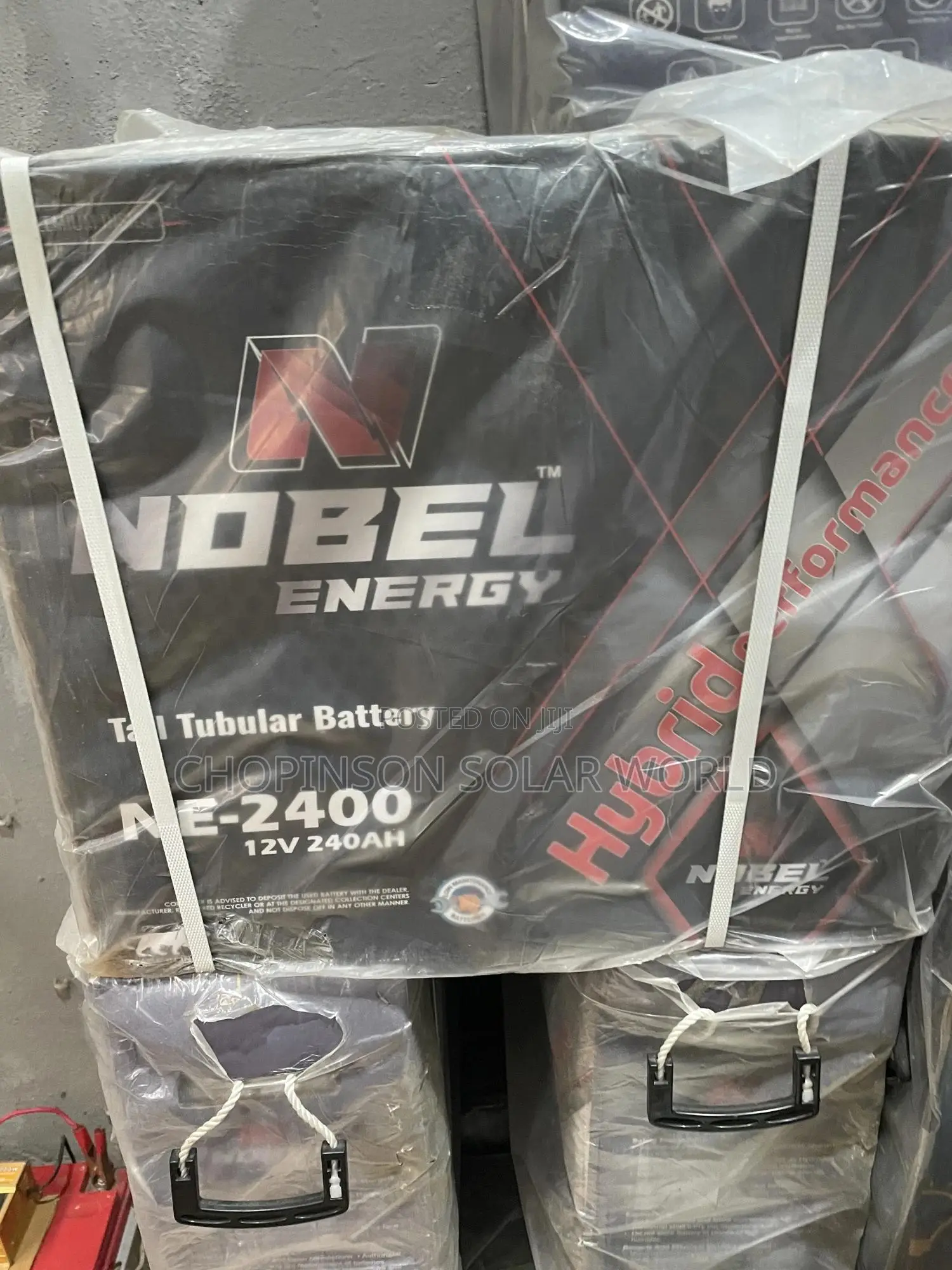 Solar Energy Nobel Energy Tall Tubular Battery 240a/12votts