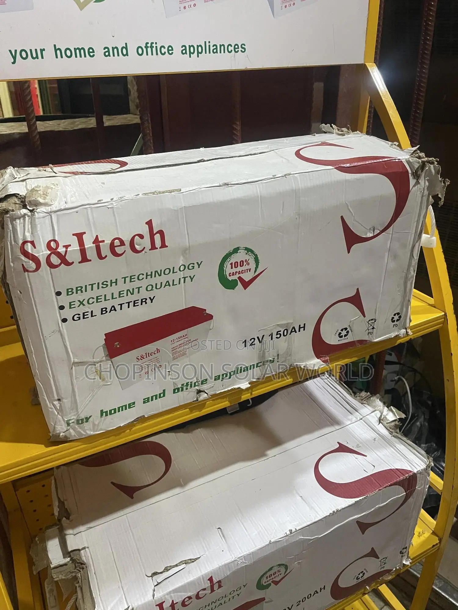Solar Energy S Itech Dry Cell Battery 200ah/12votts