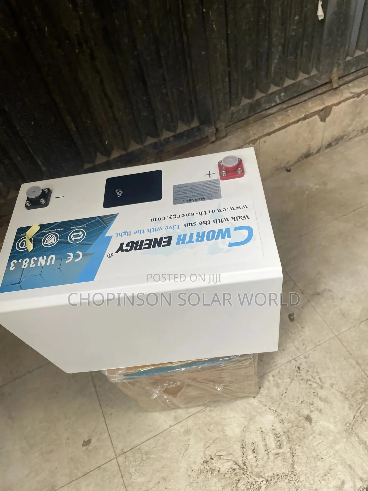 Solar Energy Cworth Lithium Ion Battery 3.8kwh/12votts 300ah