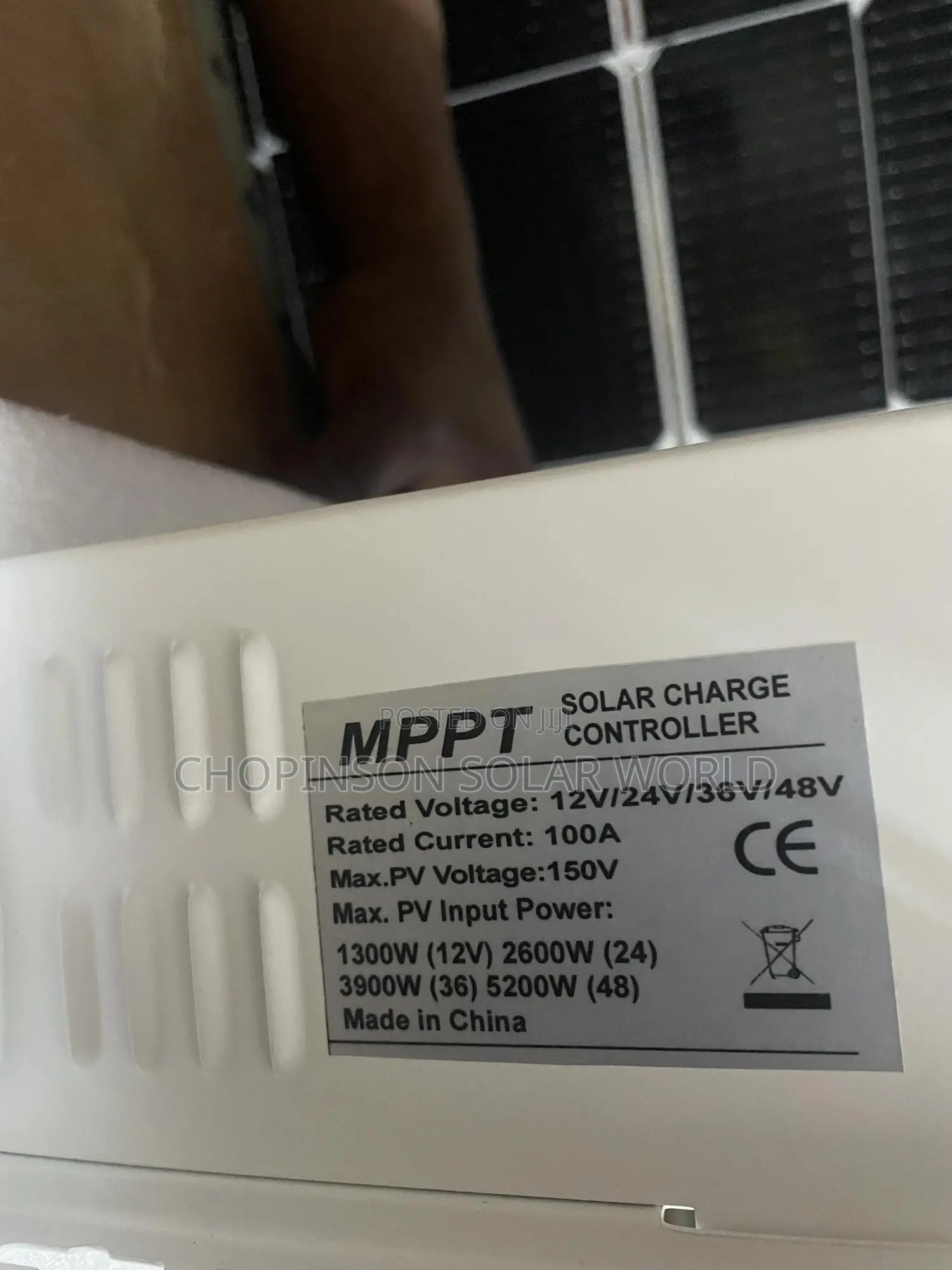 Solar Energy MPPT Charge Controller 100ah/48vtt