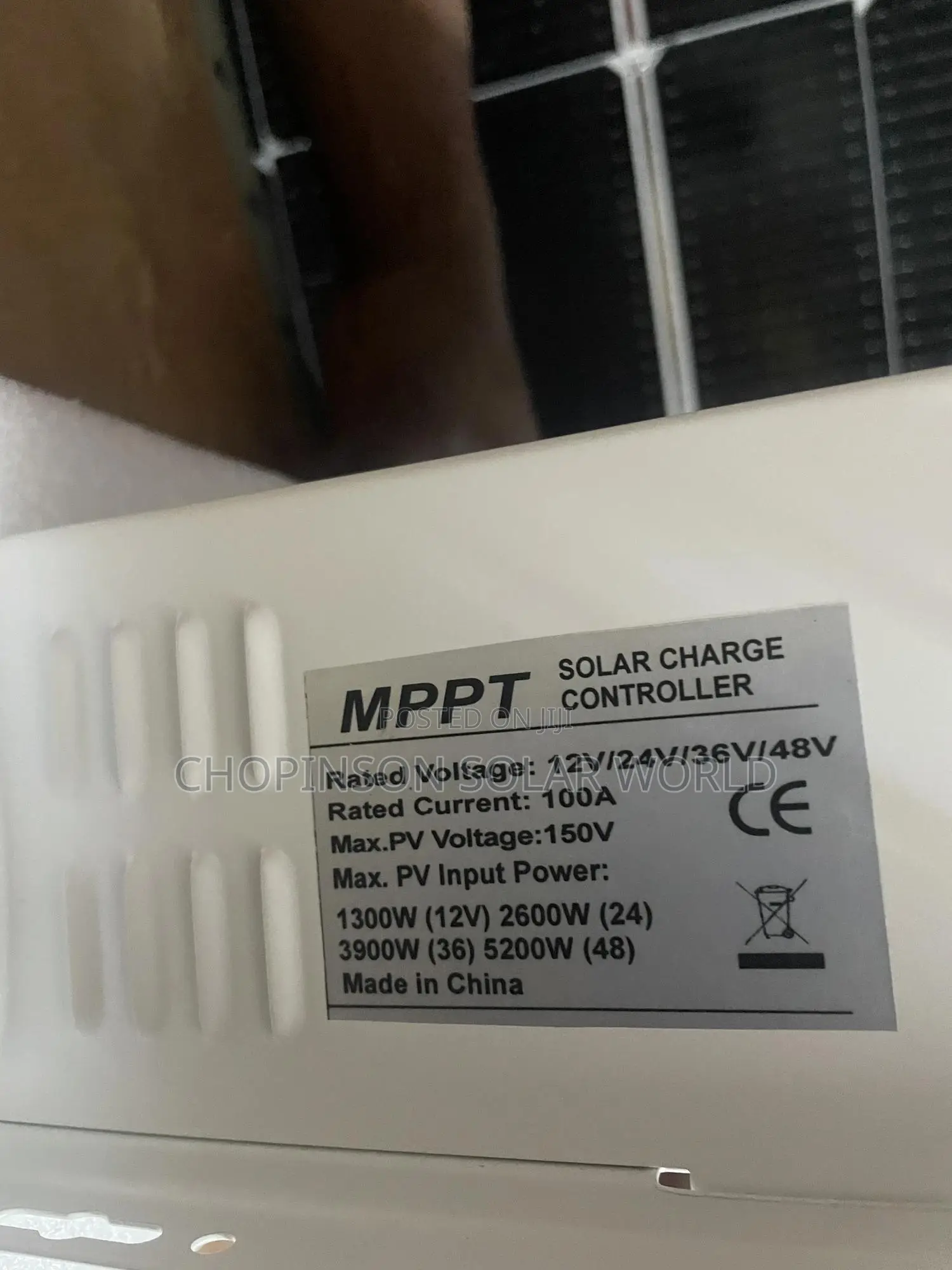 Solar Energy MPPT Charge Controller 100ah/48vtt