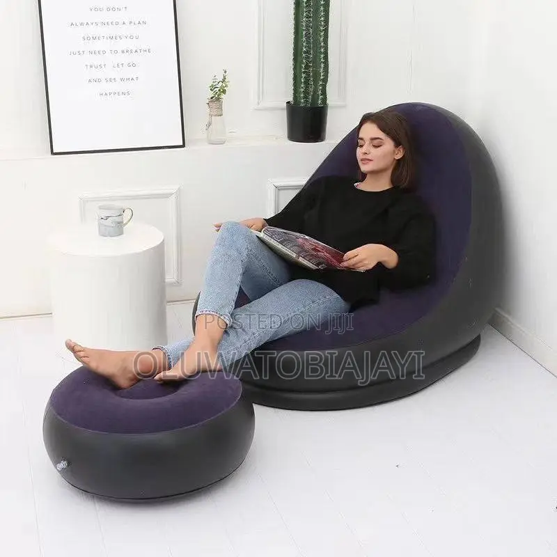 Inflateble Sofa Chair With Foot Rest @27,000
