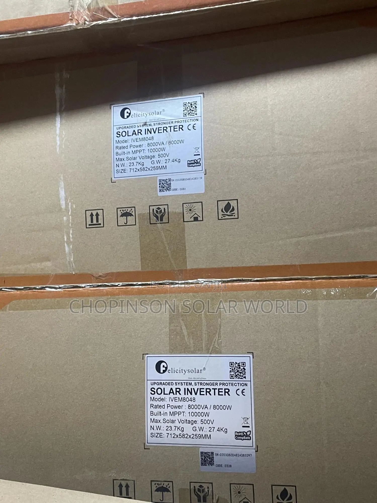 Solar Energy Felicity Inverter 8kva/48v