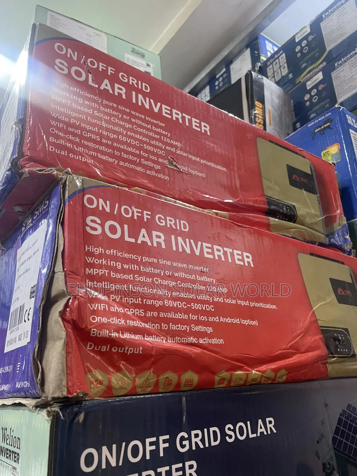 Solar Energy SMS Battery 6.2kw/48v