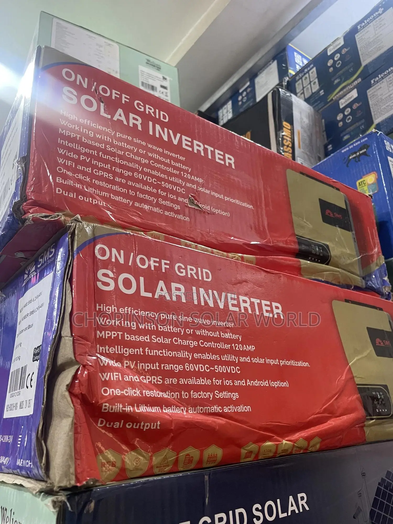 Solar Energy SMS Battery 6.2kw/48v