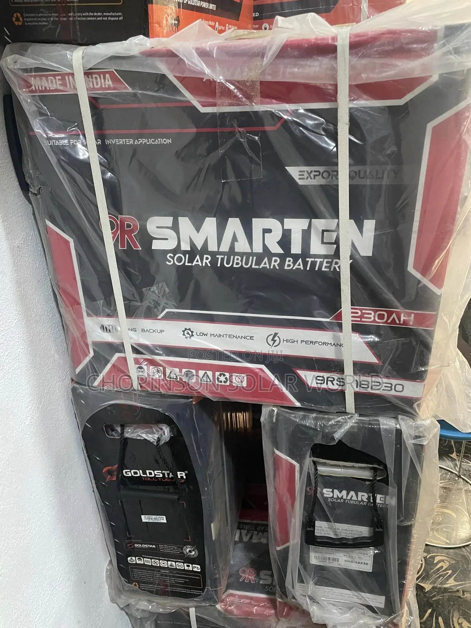 Solar Energy Smarten Tubular Battery 230ah/12v