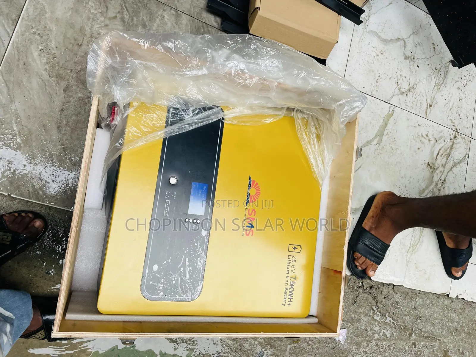 Solar Energy SMS Lithium Iron Battery 7.5kwh/24v