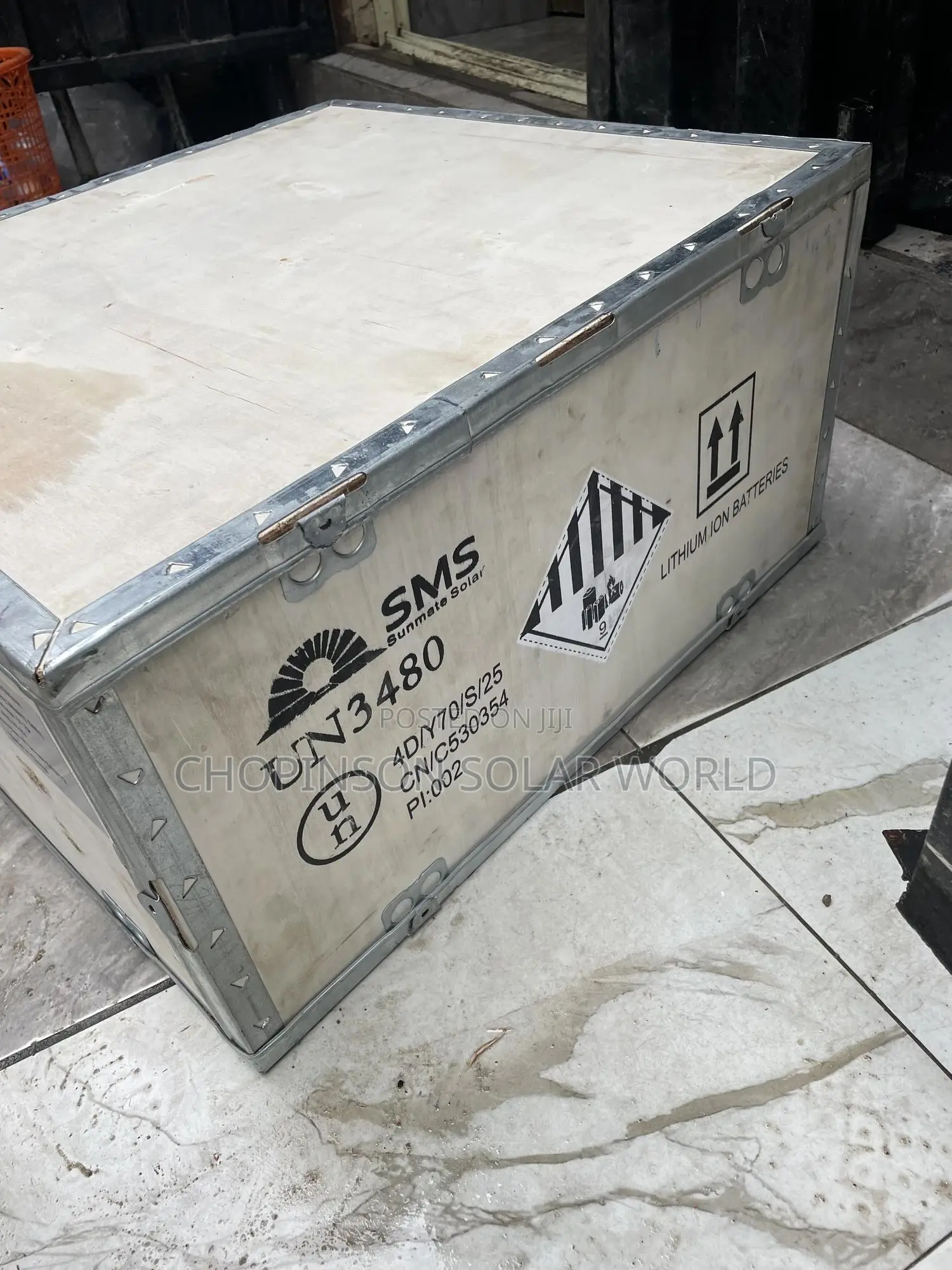 Solar Energy SMS Lithium Battery 7.5kwh/24v