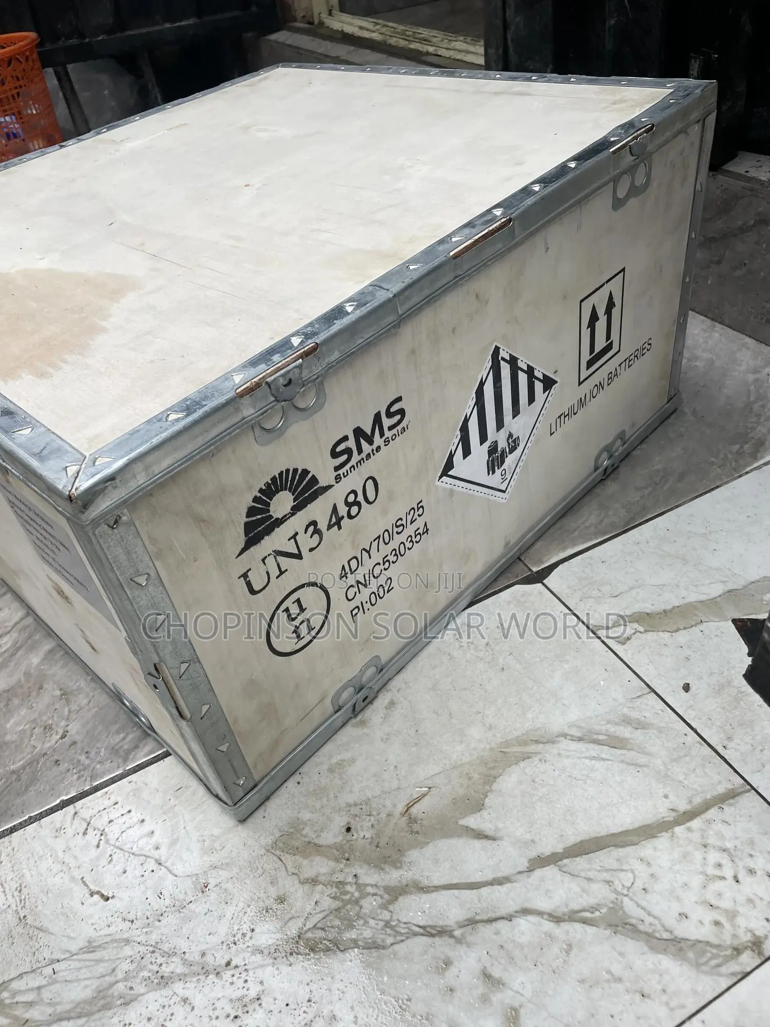 Solar Energy SMS Lithium Battery 7.5kwh/24v