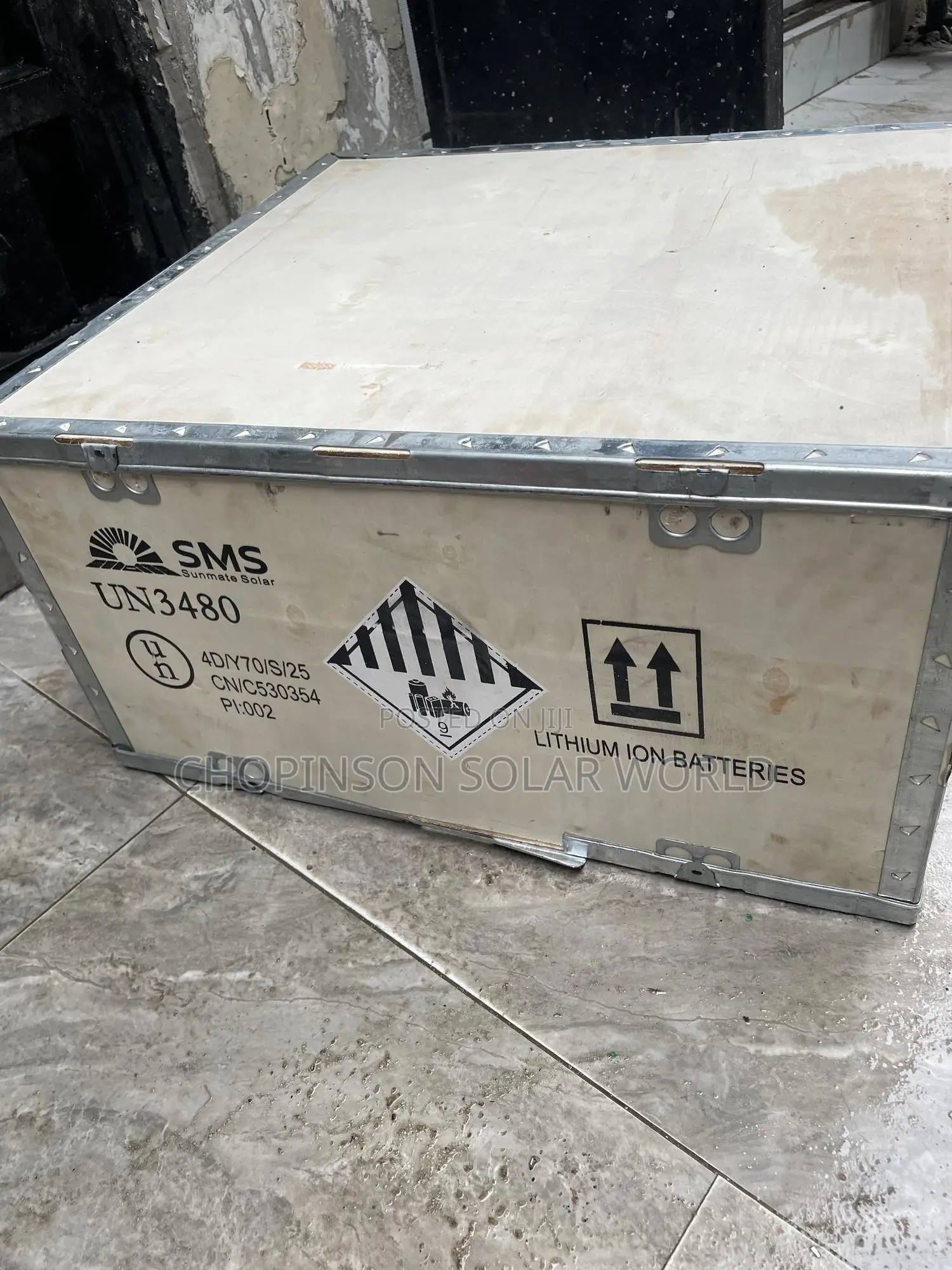 Solar Energy SMS Lithium Battery 7.5kwh/24v