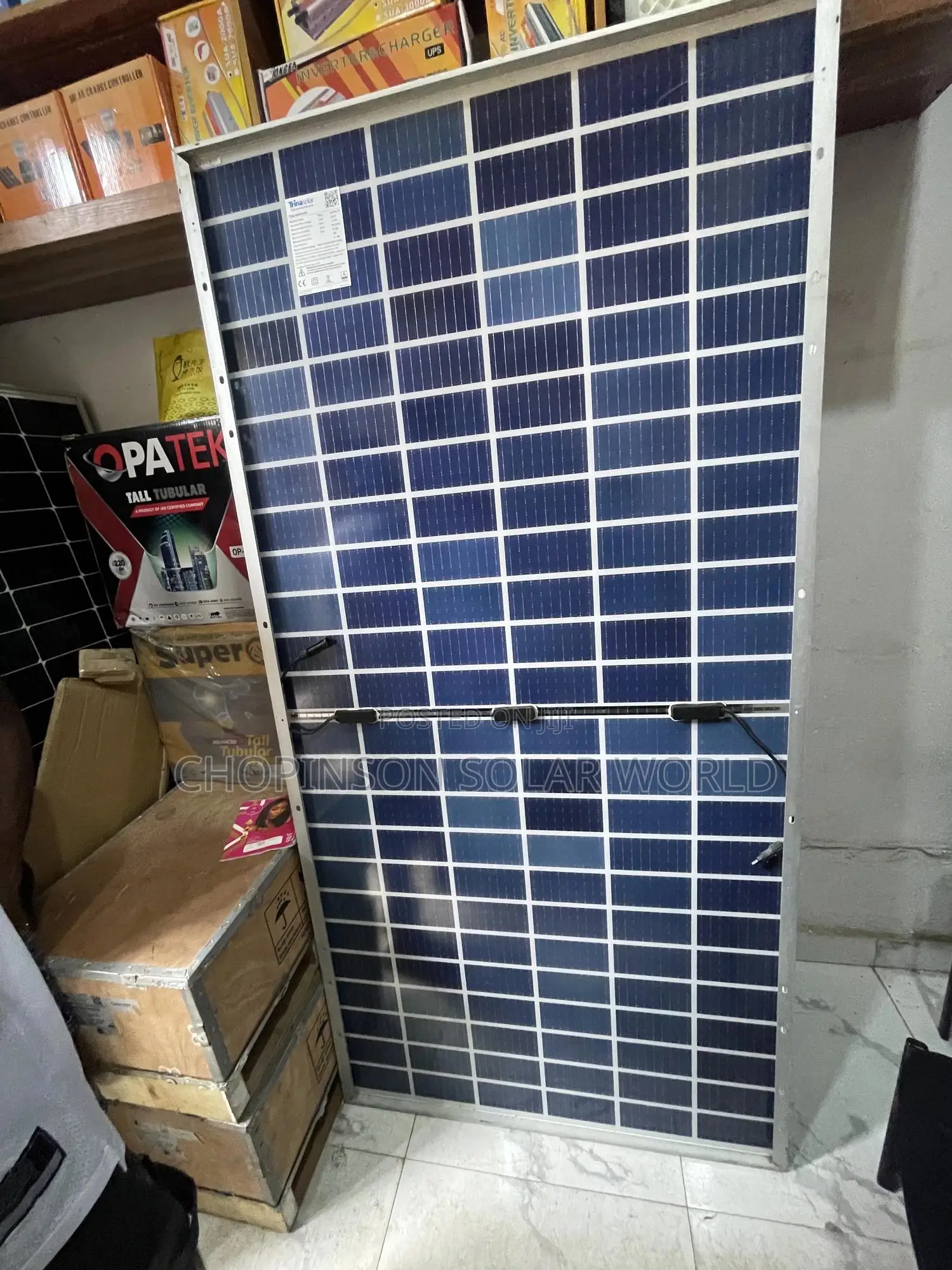 Solar Energy Trina Panels 550watt/48v Byfasha Half Cut
