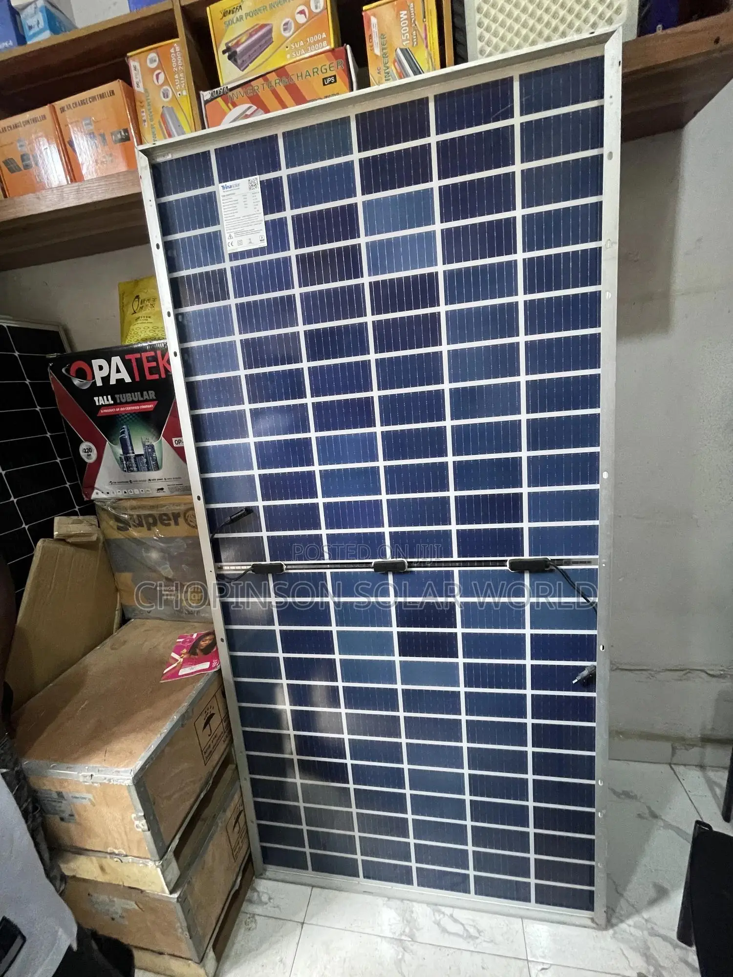Solar Energy Trina Panels 550watt/48v Byfasha Half Cut