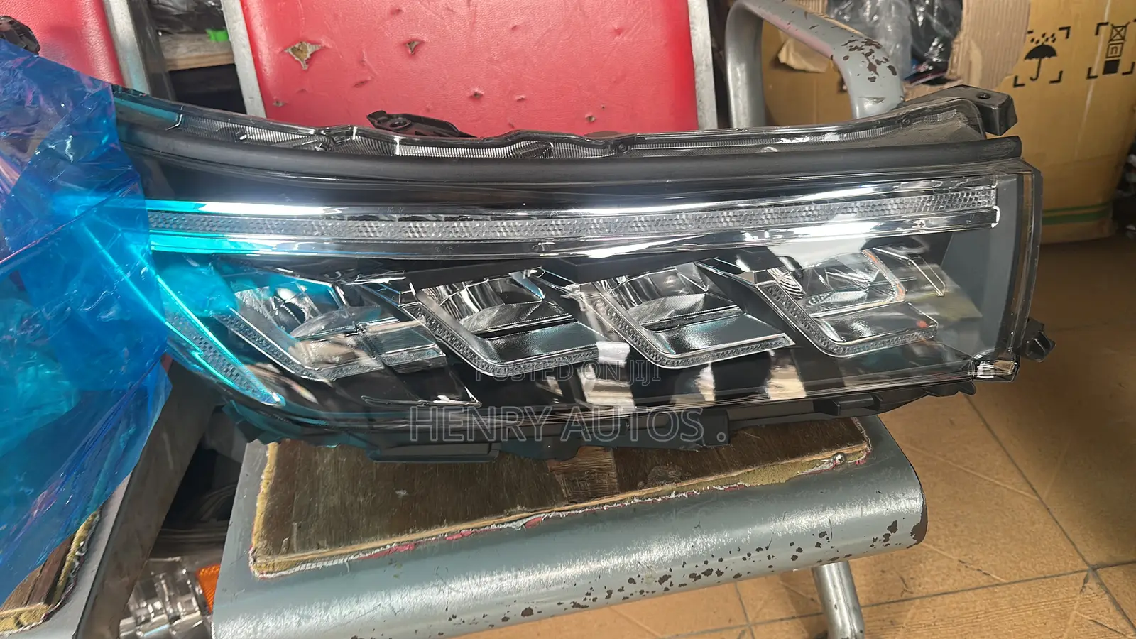 Set Tokunbo Headlamp Highlander 5 Touch Vip Face