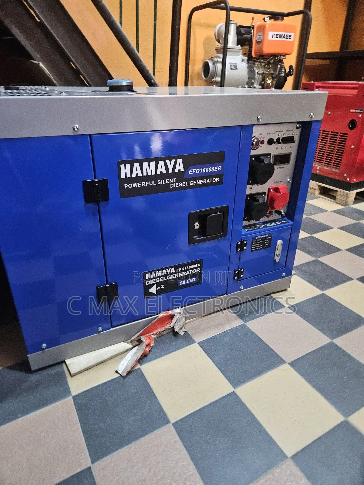 Yamaha 12kva Three Face Diesel Soundproof Generator