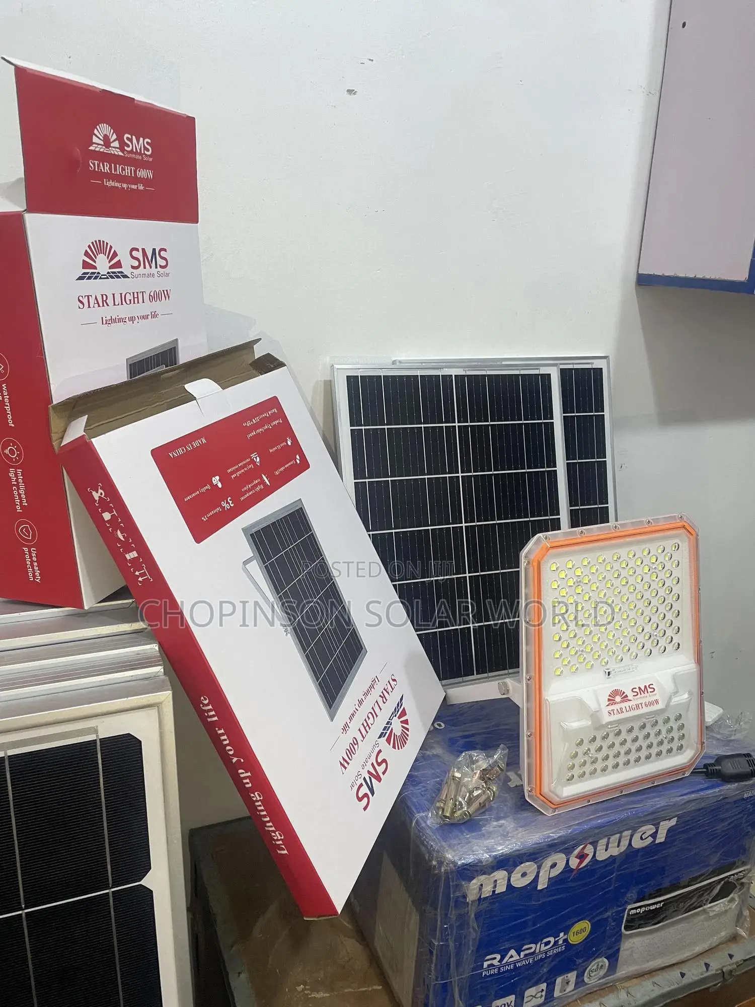 Solar Energy Street Lights SMS 600watts