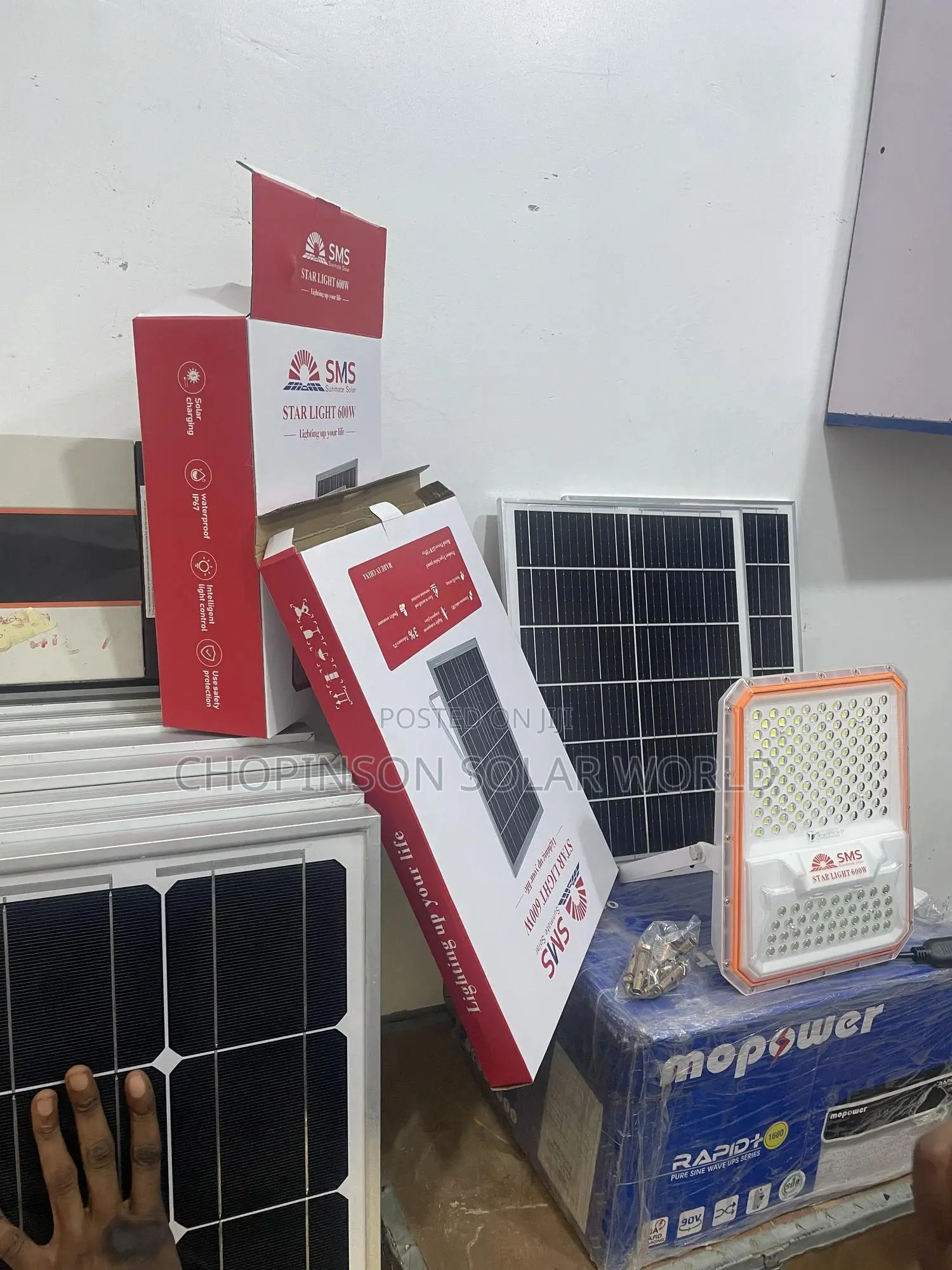 Solar Energy Street Lights SMS 600watts