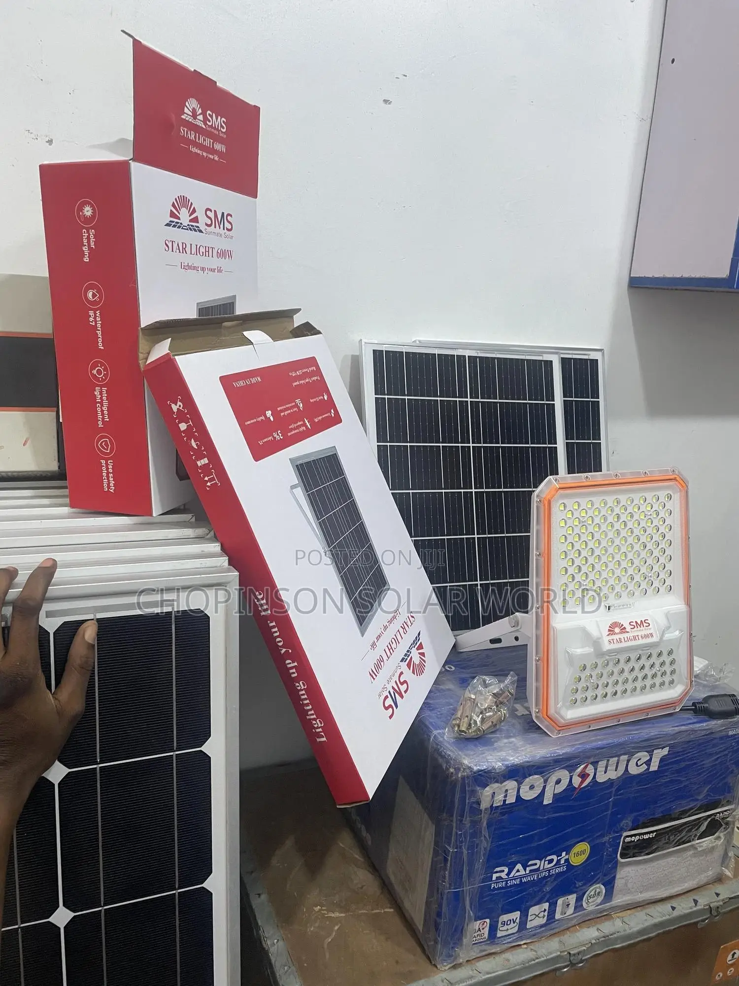 Solar Energy Street Lights SMS 600watts