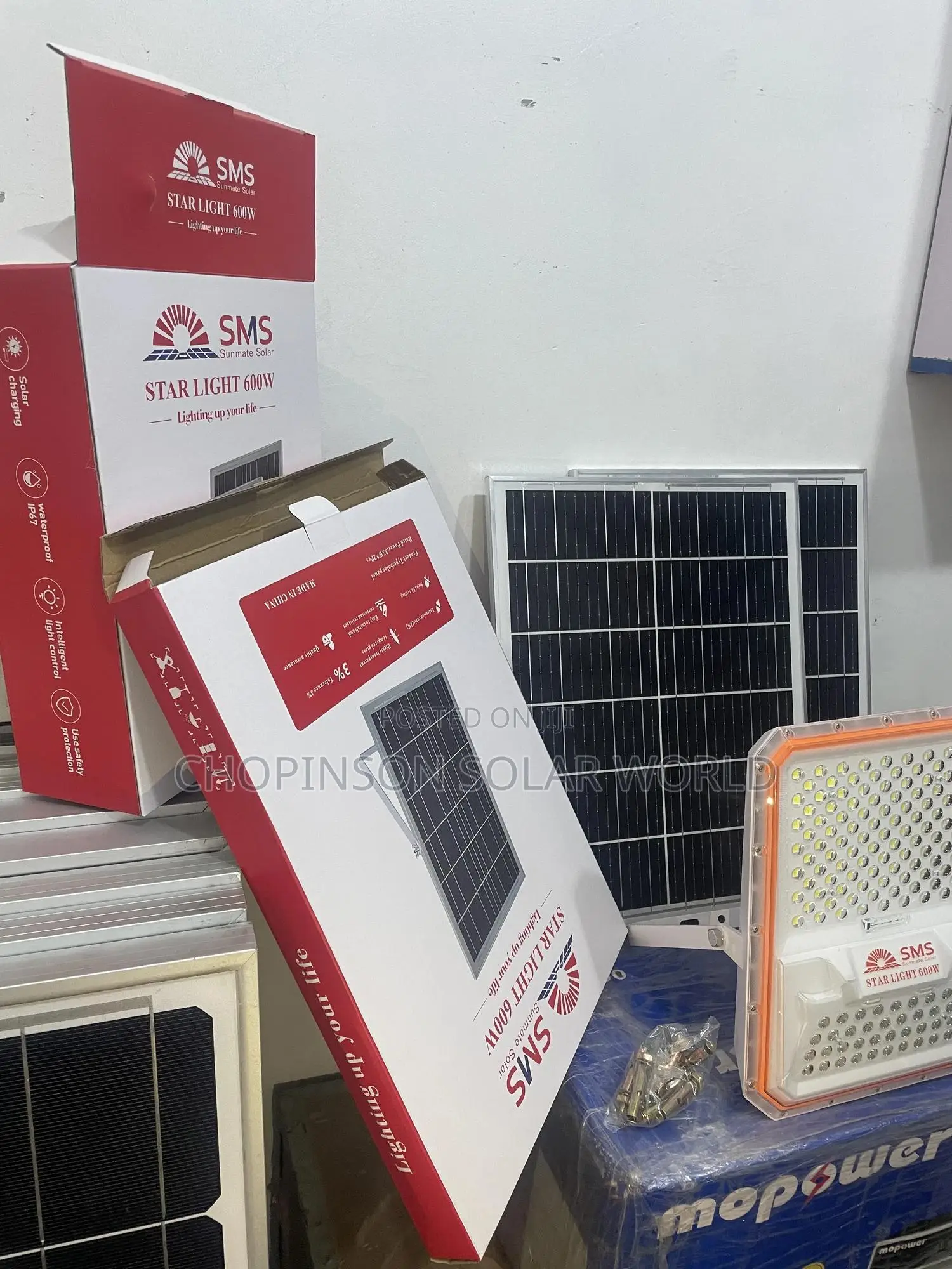 Solar Energy Street Lights SMS 600watts
