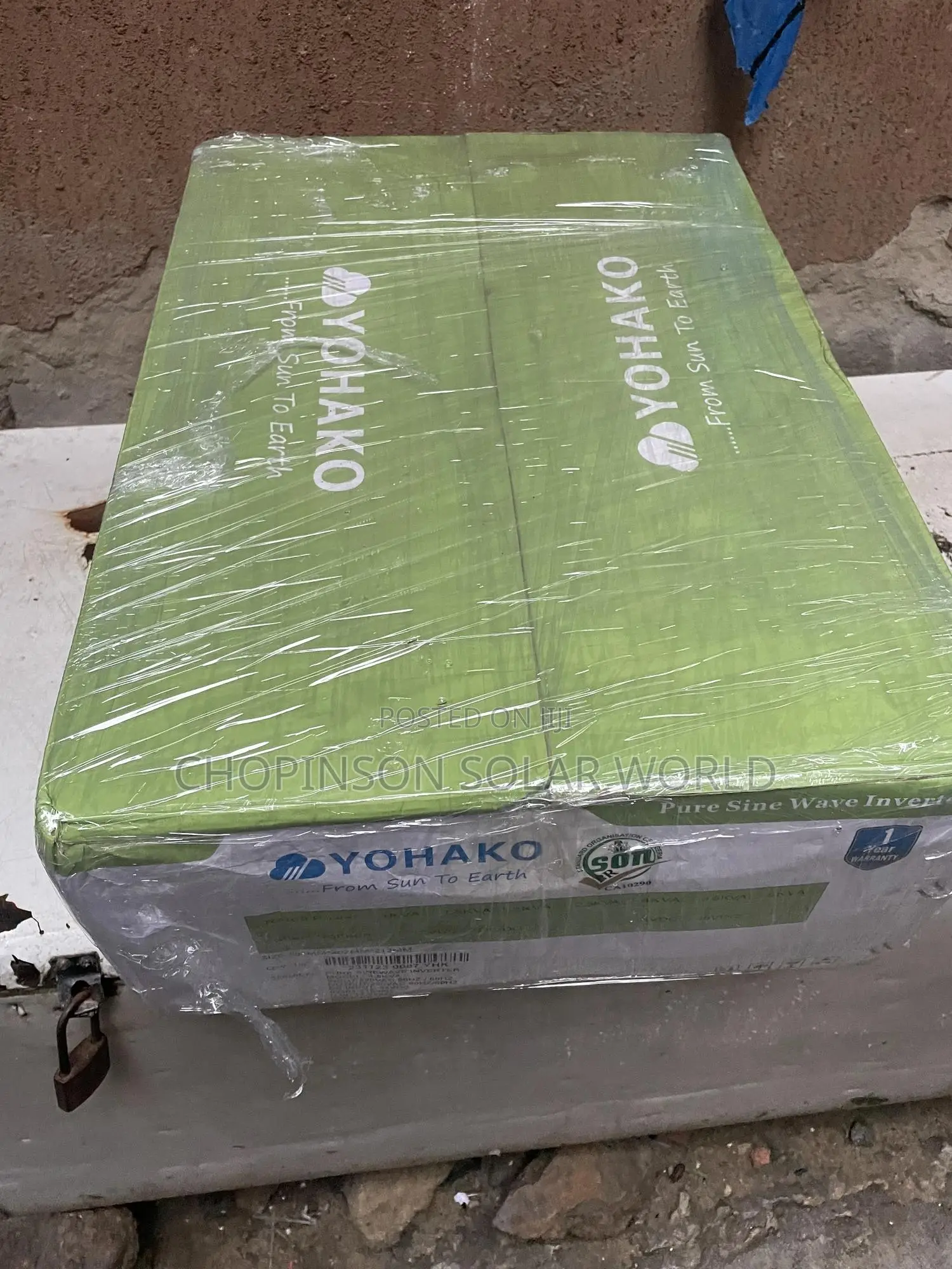 Solar Energy Yohako Inventer Non Hybrid 3.5kva/24v