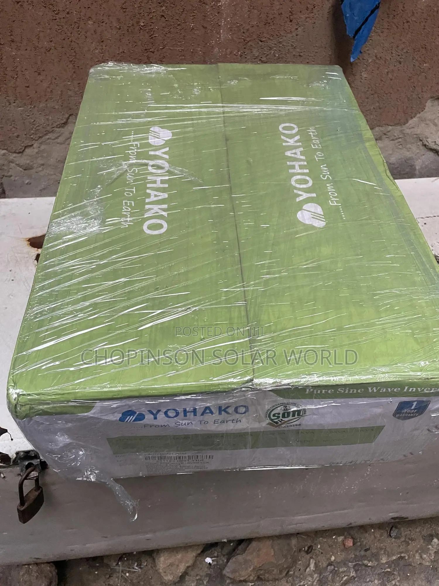 Solar Energy Yohako Inventer Non Hybrid 3.5kva/24v
