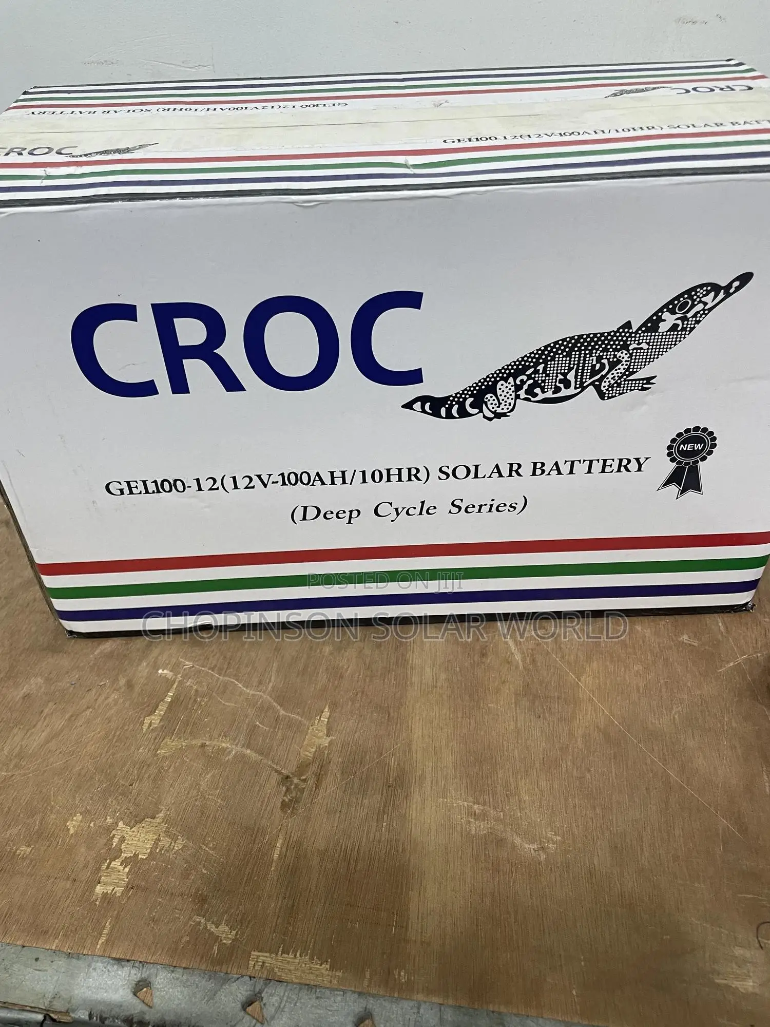 Solar Energy Croc Battery 100ah/12v