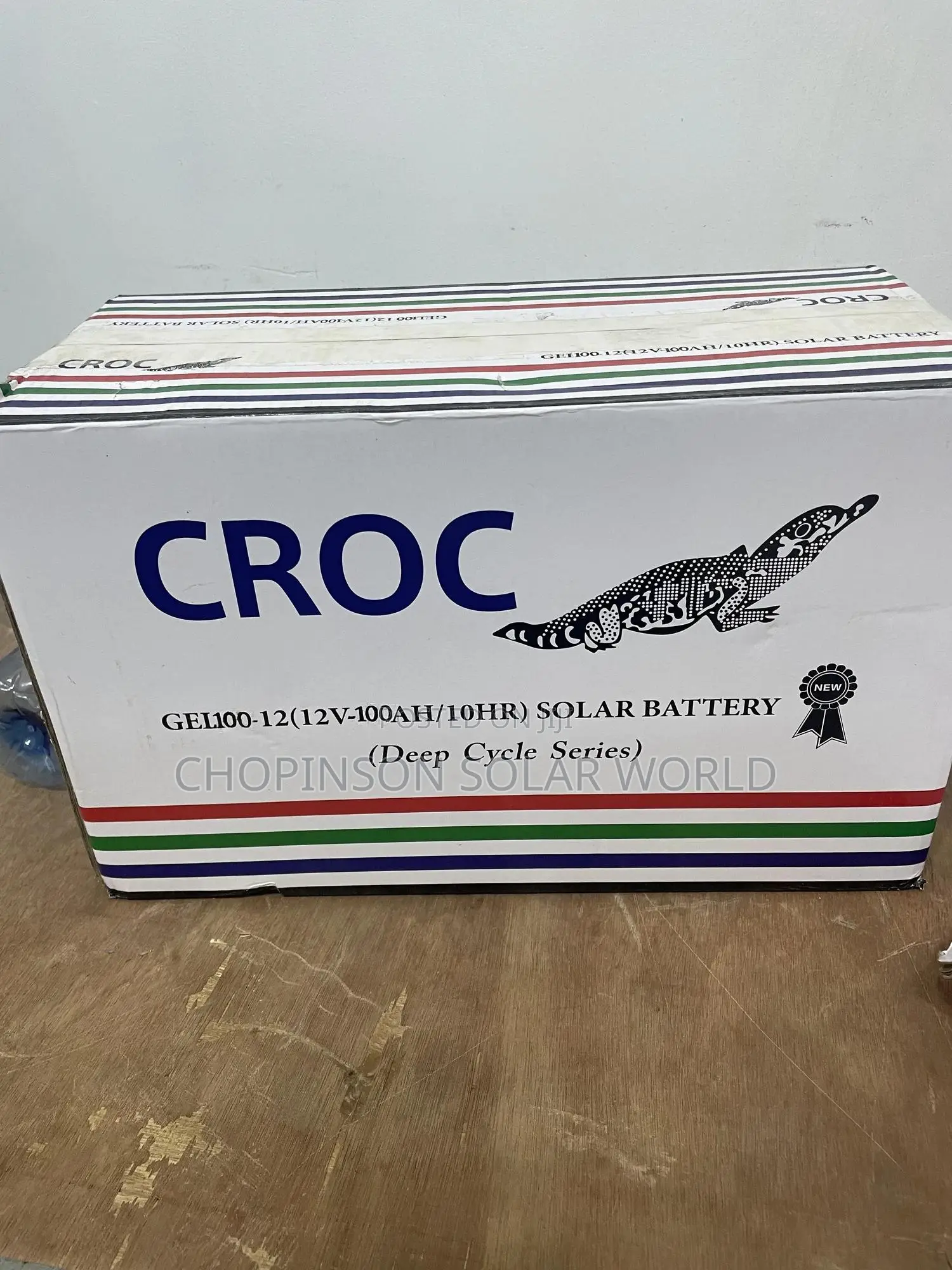 Solar Energy Croc Battery 100ah/12v