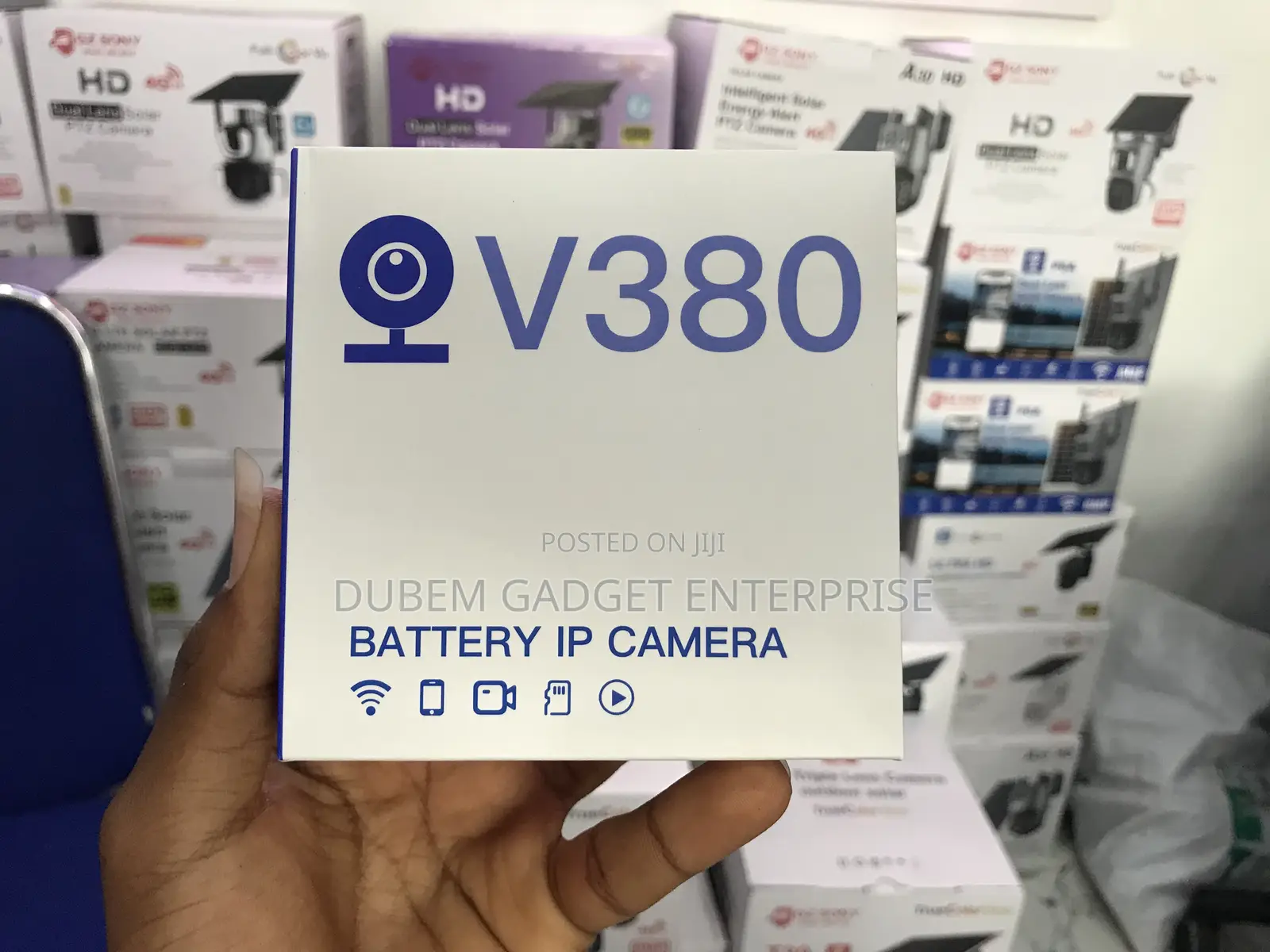Wi-Fi Battery Ip Camera (V380)