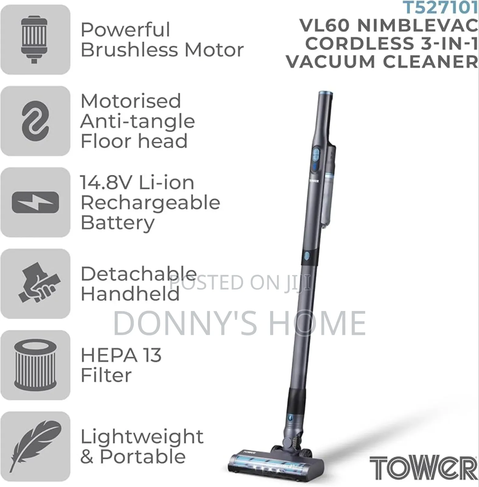 Tower Vl60 Nimble Vac