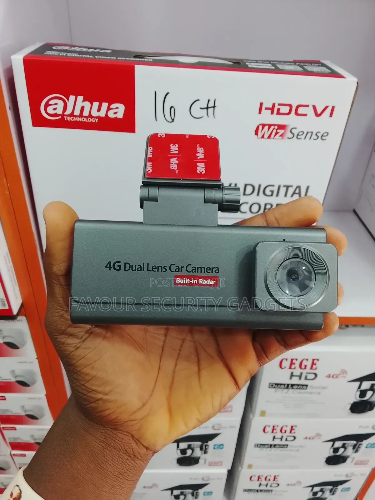4g Dual Lens GPS Dashboard Camera