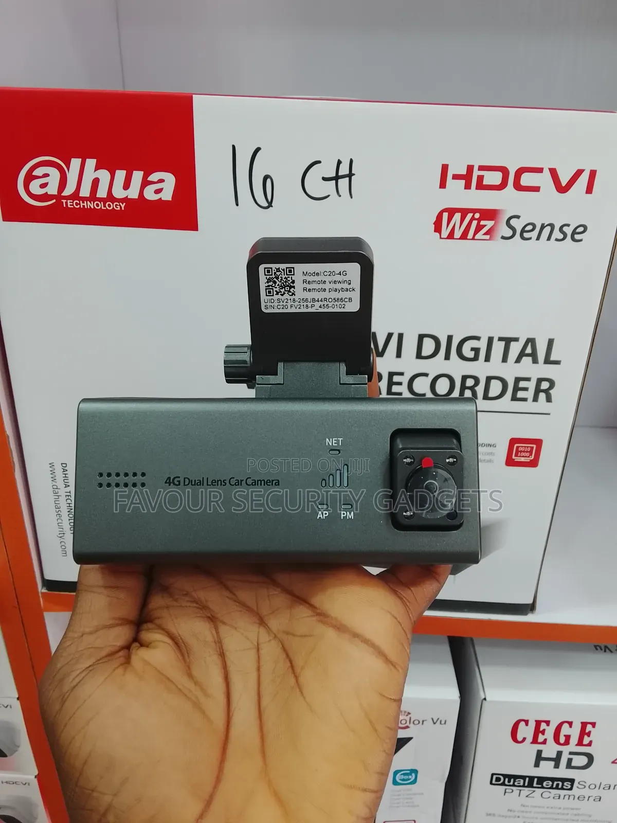 4g Dual Lens GPS Dashboard Camera