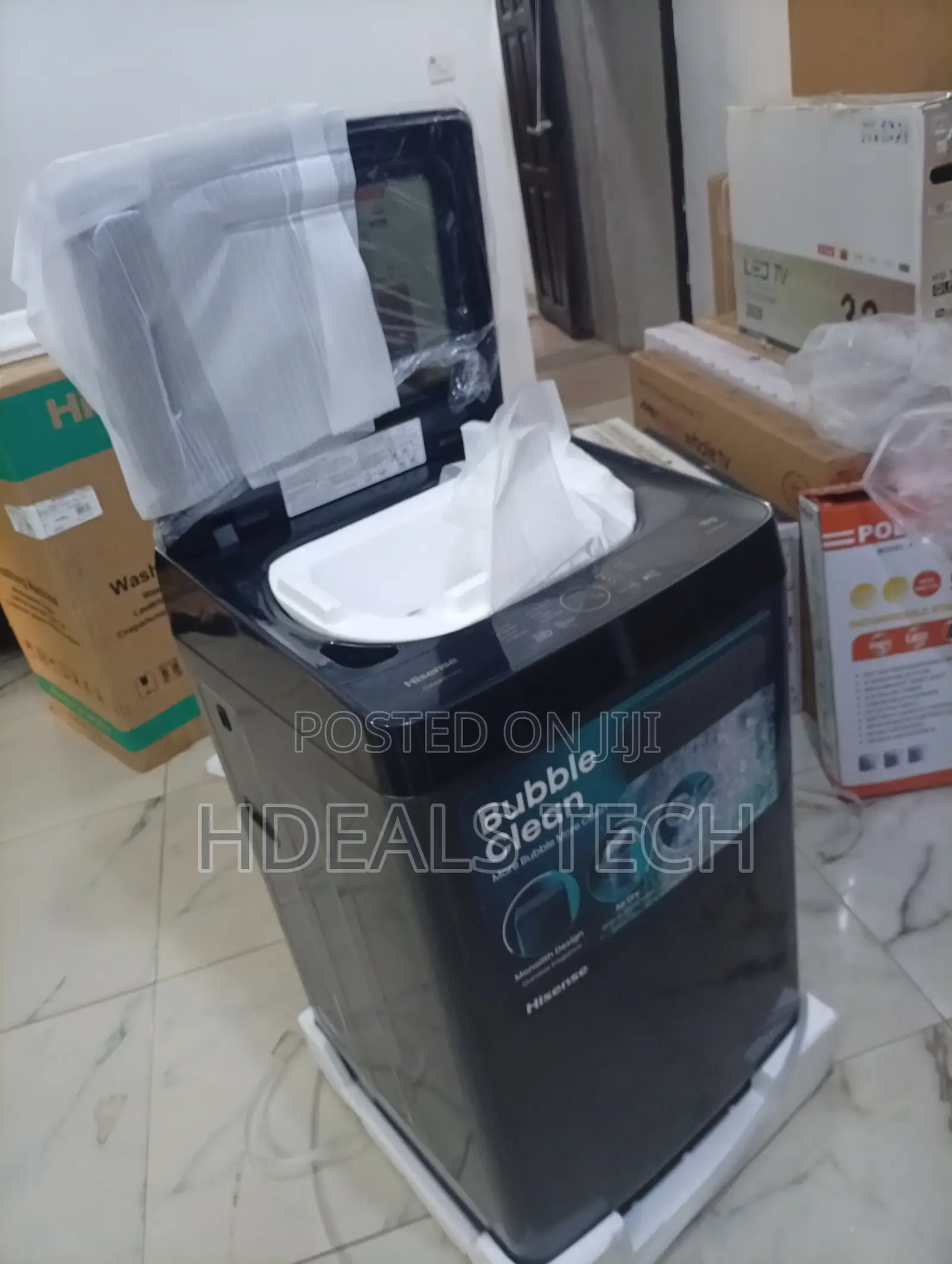 Hisense 9kg Washing Machine – Wash More in Less Time