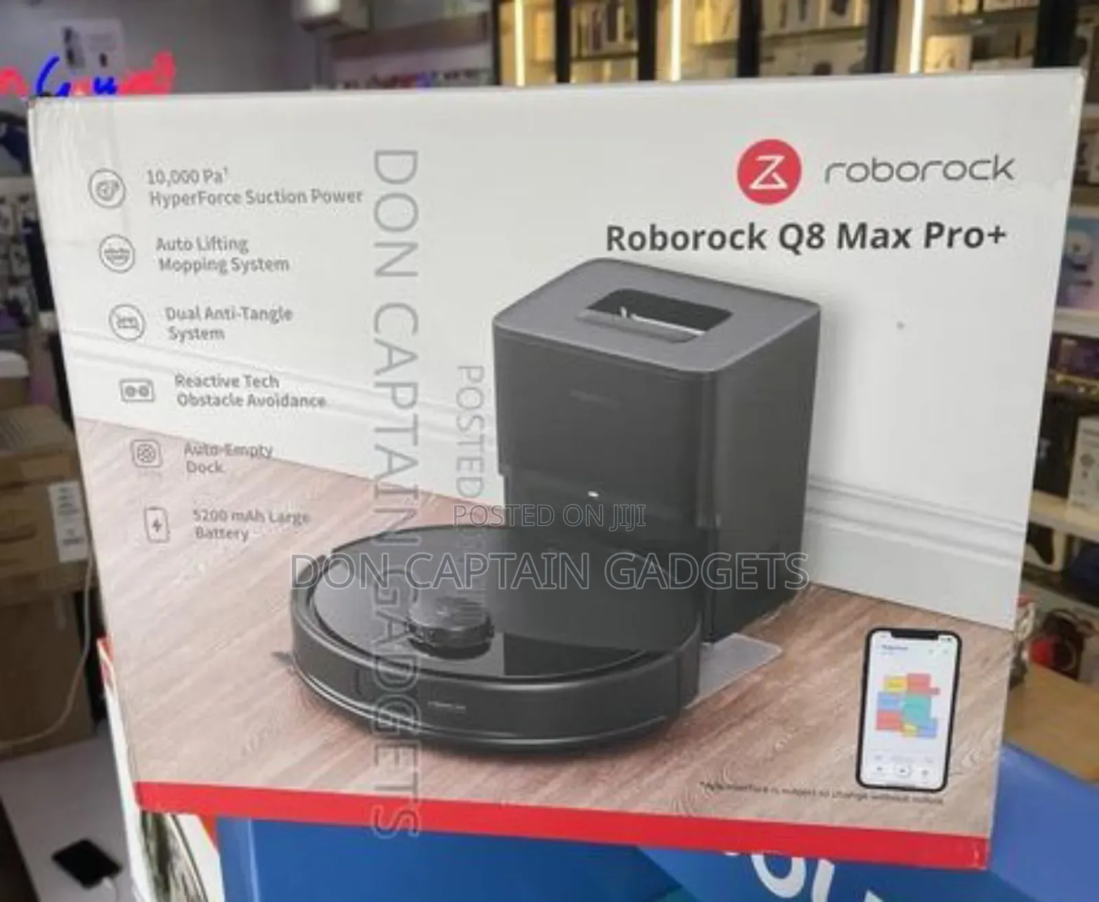 Roborock Q8 Max Pro+ Robotic Vacuum Cleaner